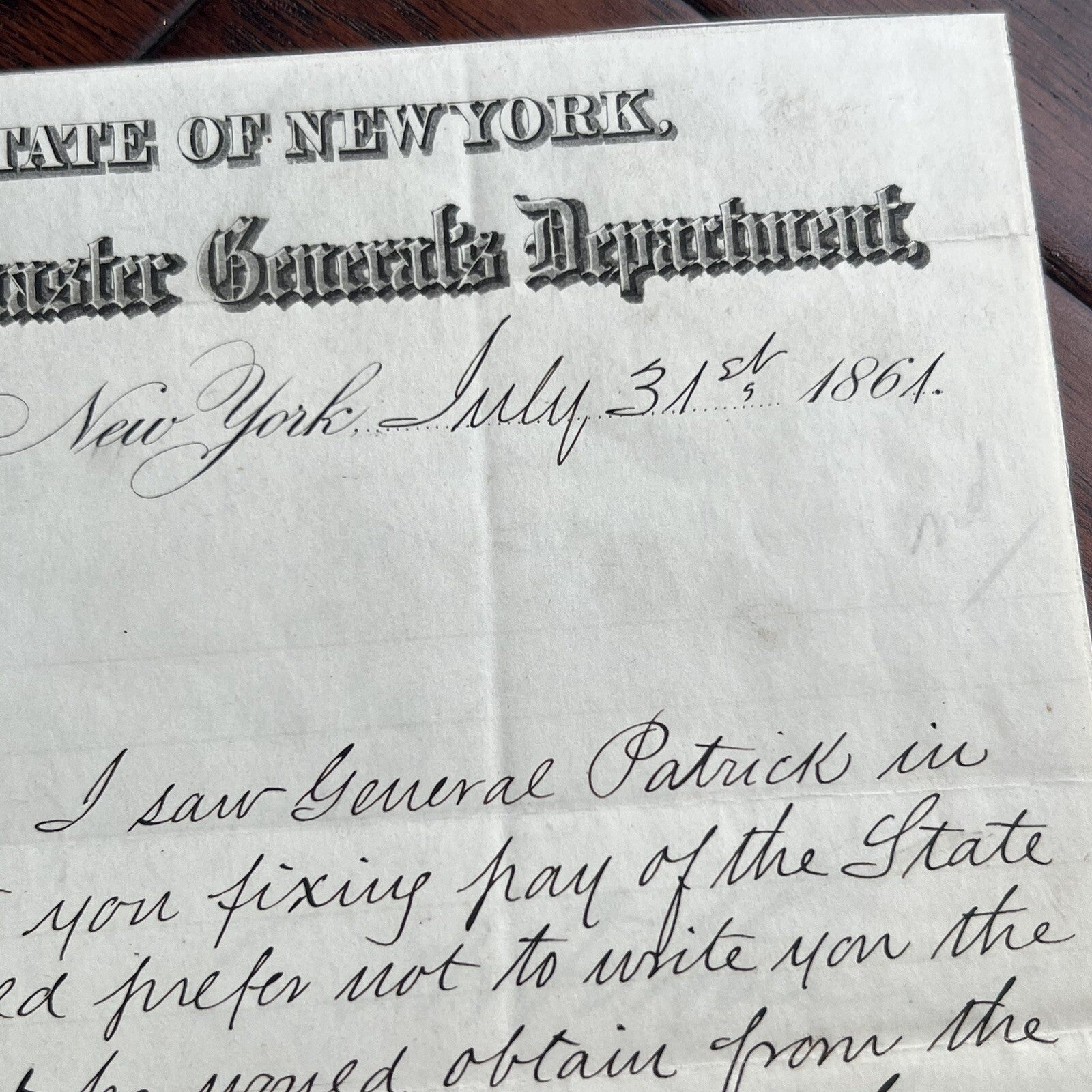 CHESTER ARTHUR * PSA/DNA * Autograph Civil War Report Raising 25k Troops Signed