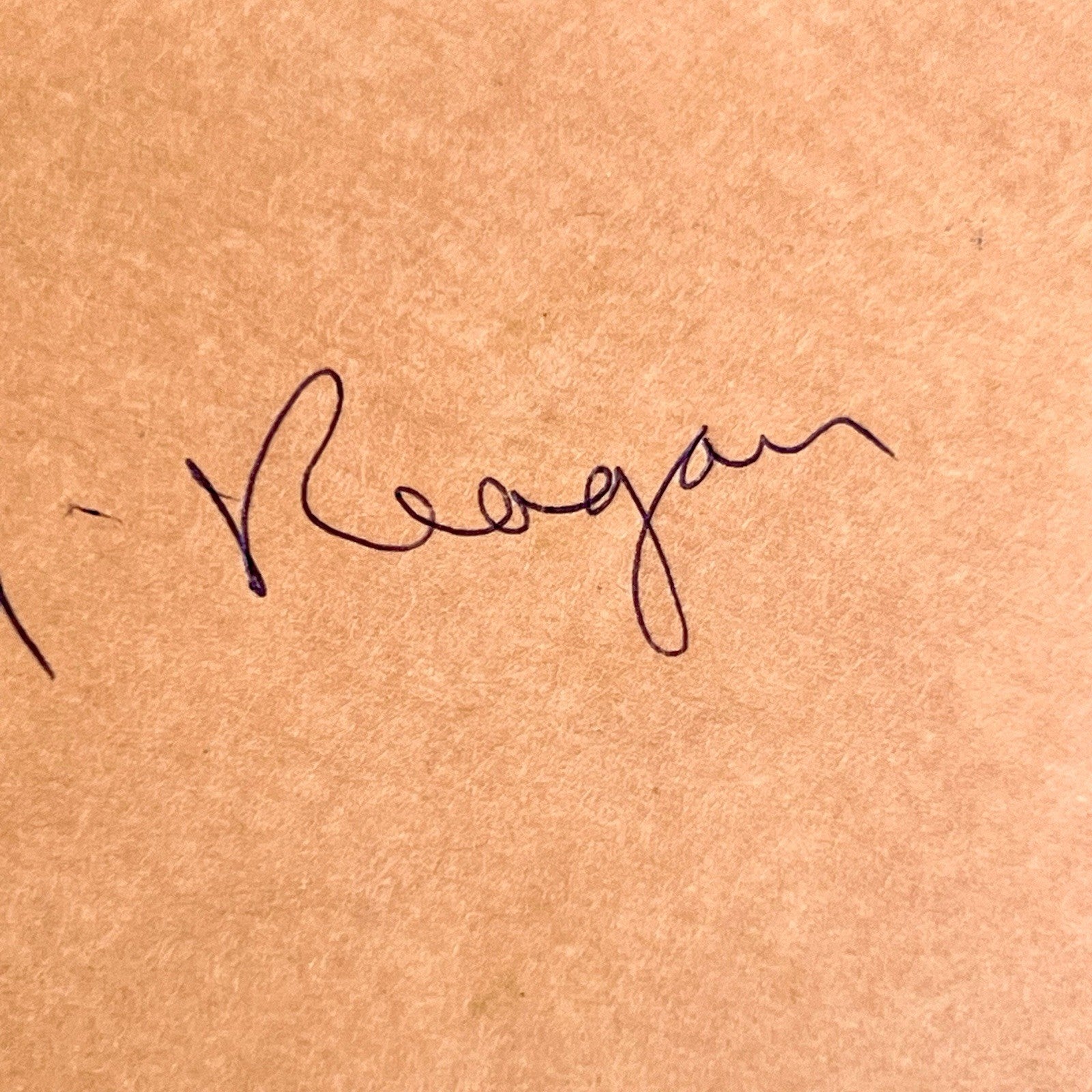 RONALD REAGAN * PSA * Autograph Economic Development Ticket Signed * DISNEYLAND