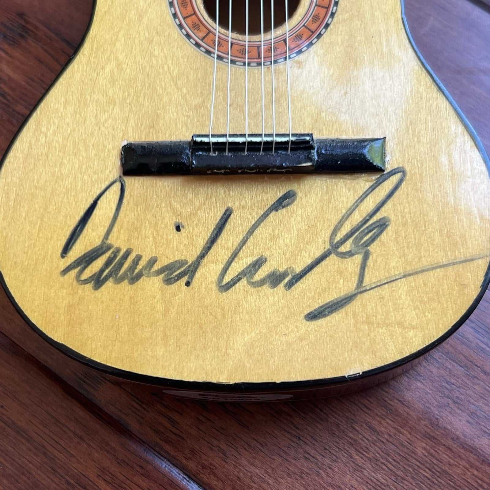 CROSBY STILLS NASH & YOUNG * PSA * Autograph MINI GUITARS Signed CSNY Neil David