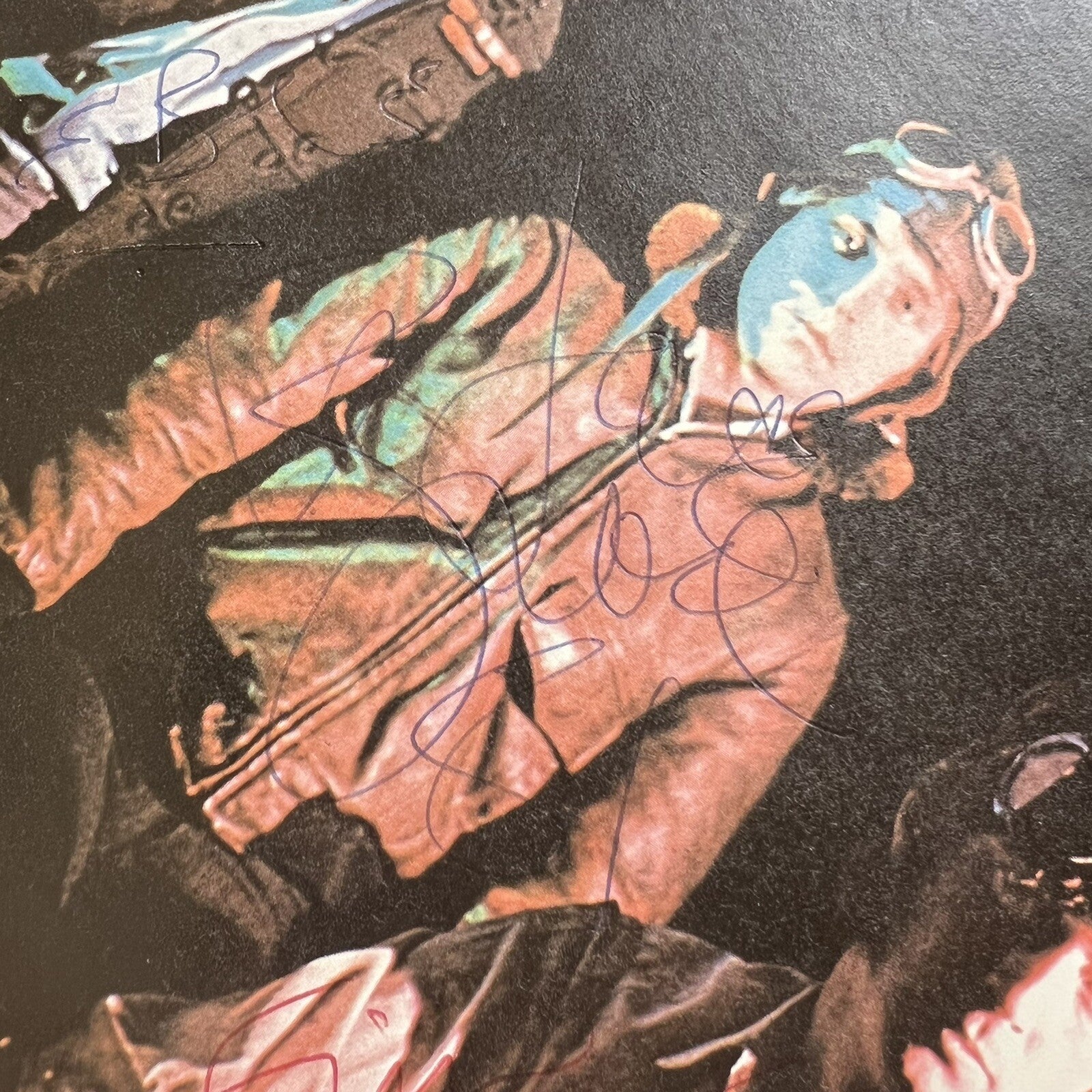 CREAM * PSA/DNA * Eric Clapton Jack Bruce Autograph Signed Album Print Fresh