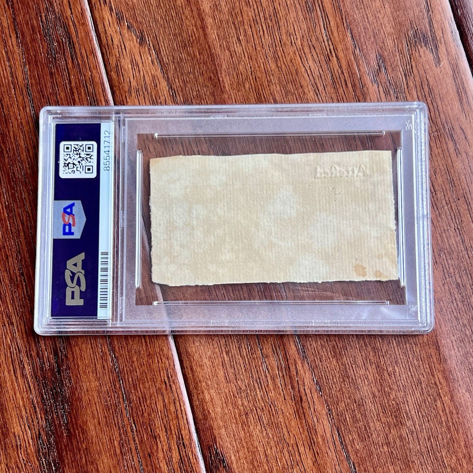 WILLIAM PATERSON * PSA * Autograph Cut Signature Signed * Constitution Signer