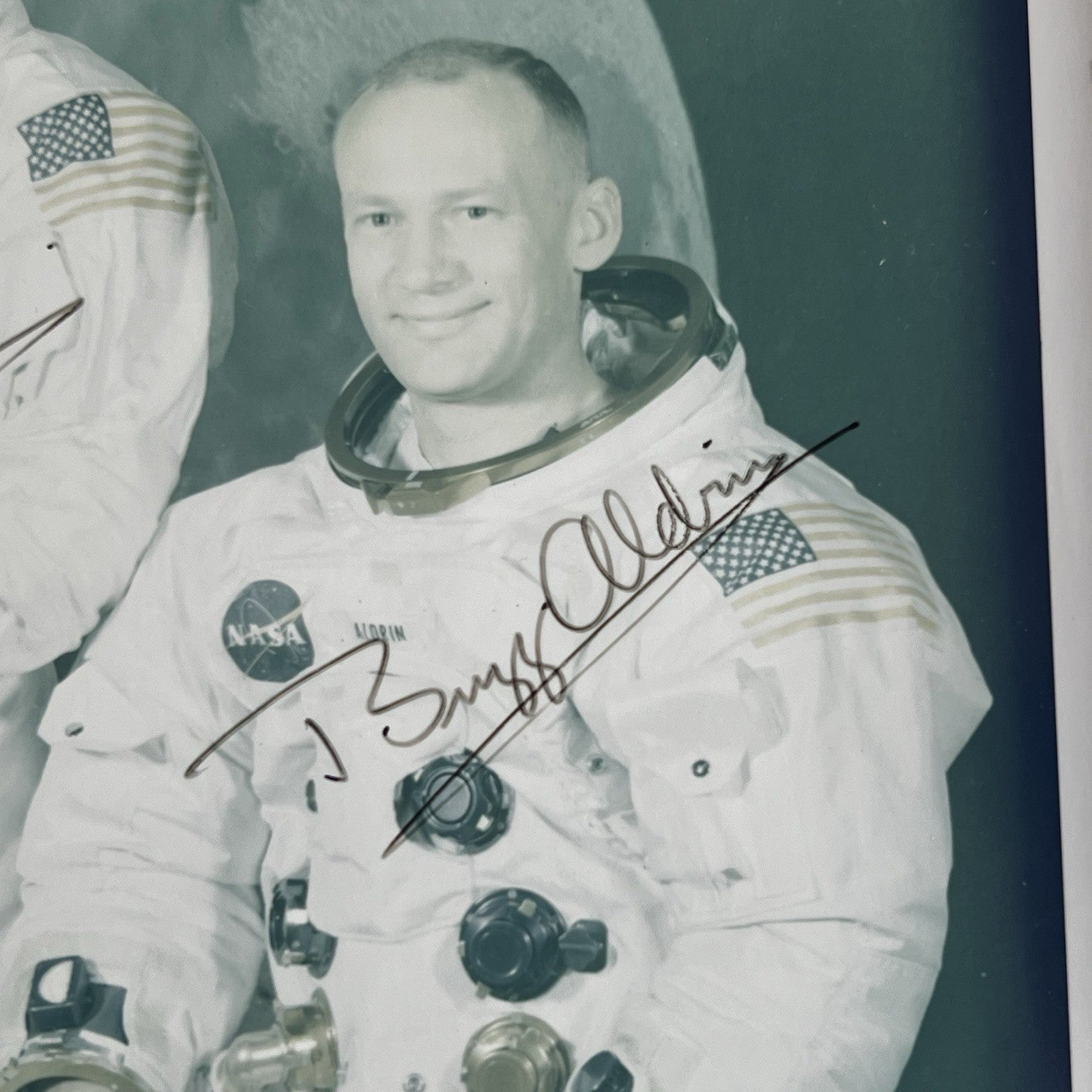 APOLLO 11 * PSA * Type 1 Crew Signed Red Number Photo Autograph Neil Armstrong