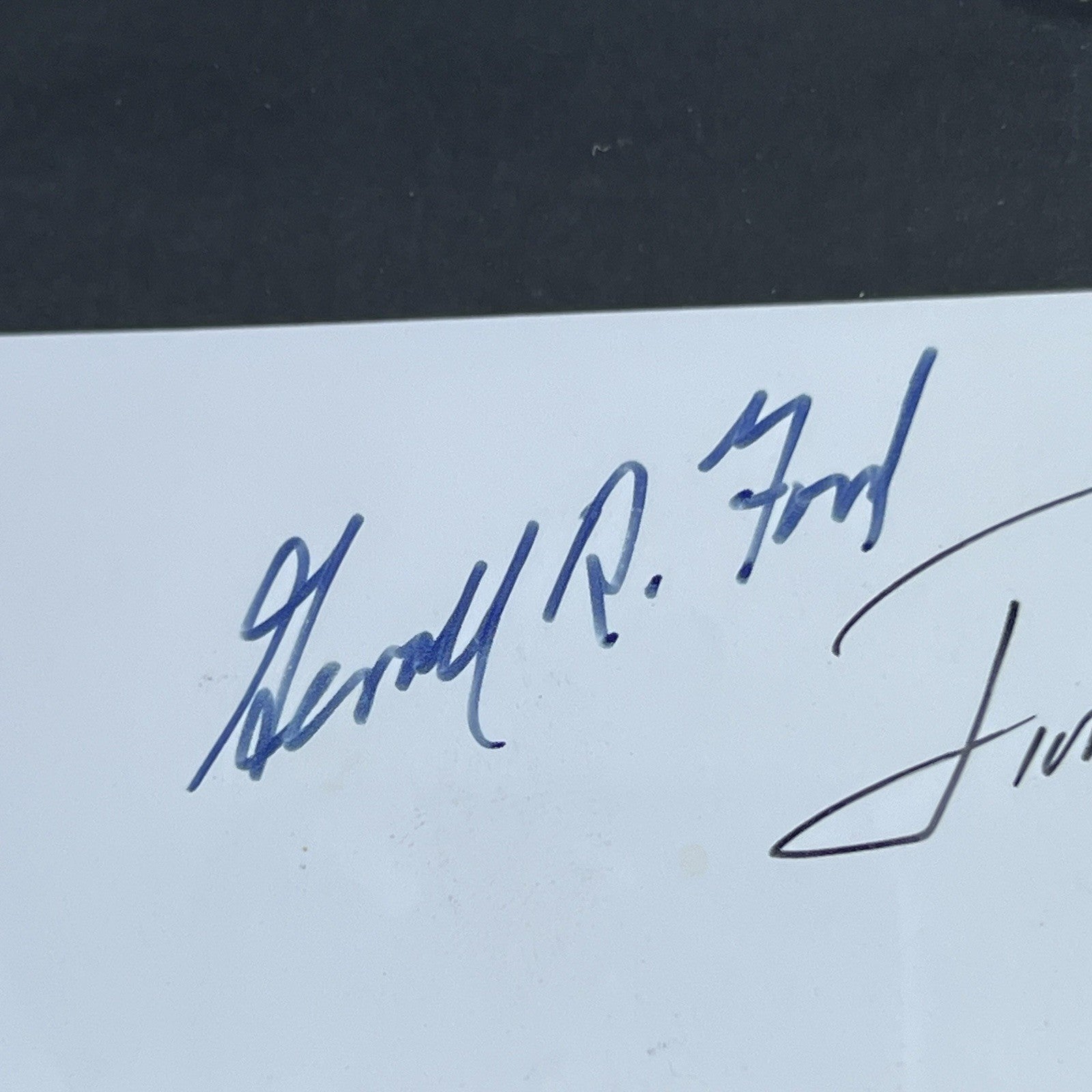 JIMMY CARTER & GERALD FORD * PSA * Autograph PRESIDENTS Photo SIGNED