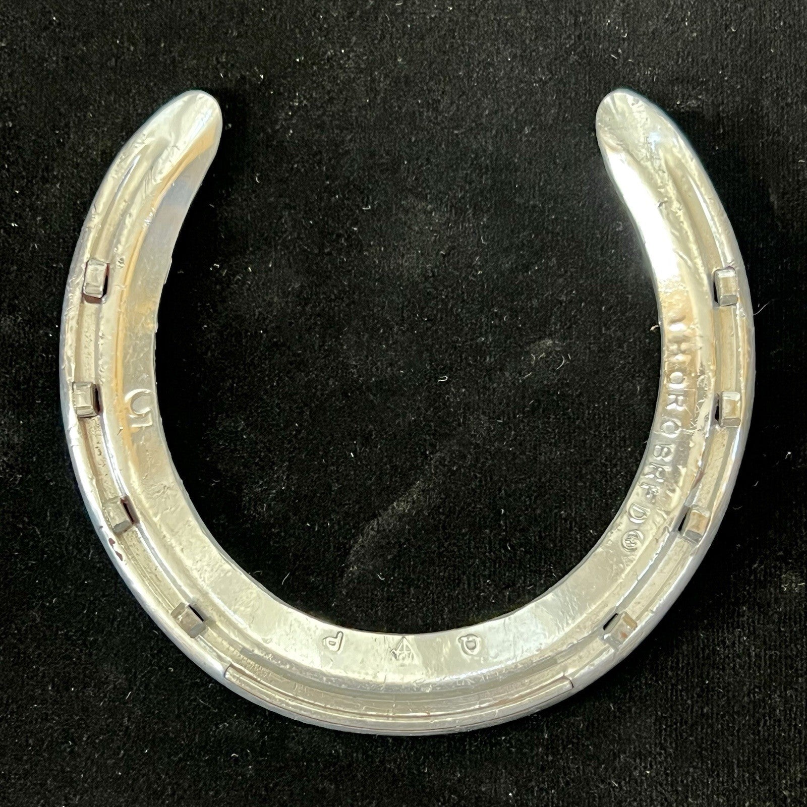 SECRETARIAT * Owned & Worn HORSESHOE Champion Thoroughbred * CLAIBORNE FARM COA