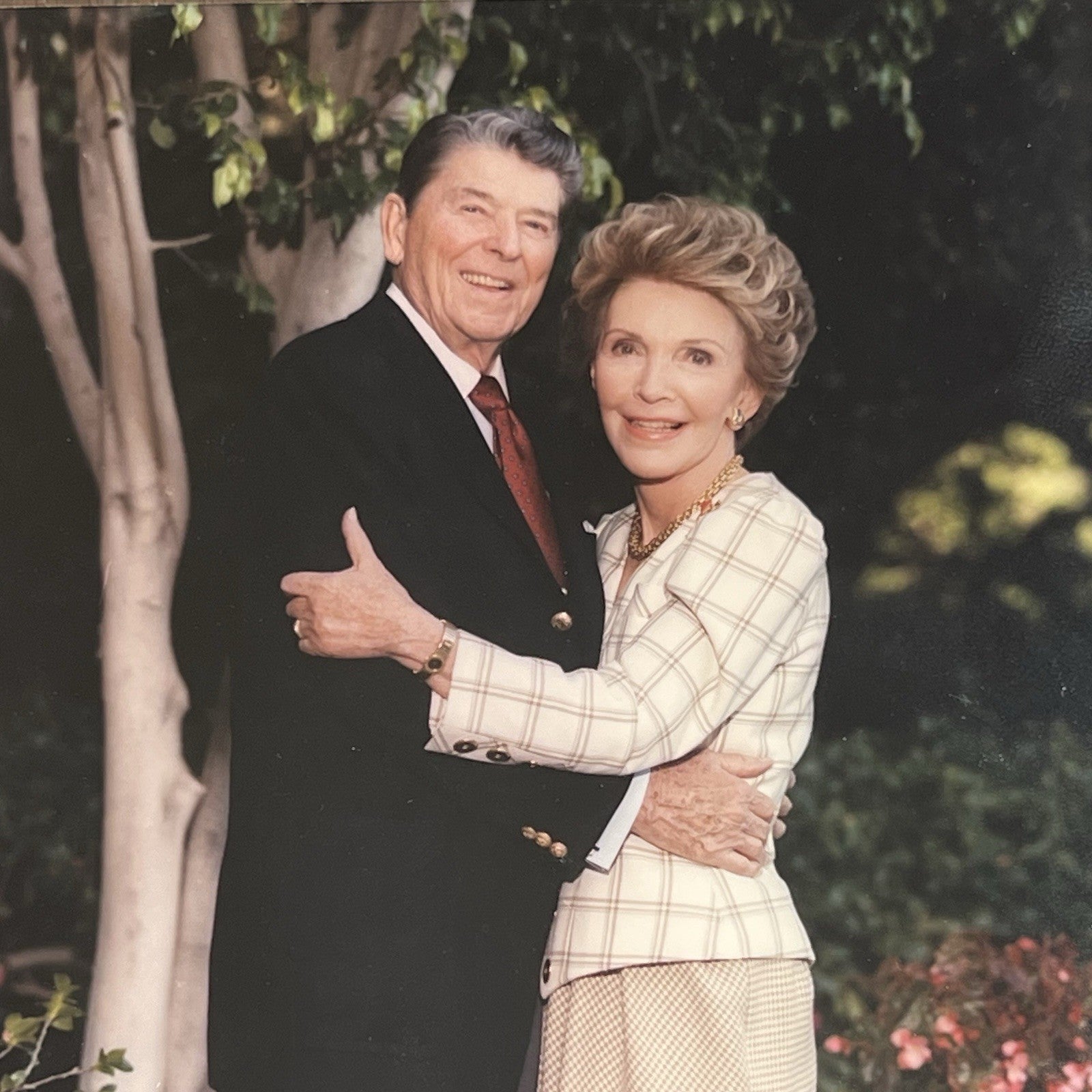 NANCY & RONALD REAGAN * PSA/DNA * Autograph Photo Portrait Signed * 1992
