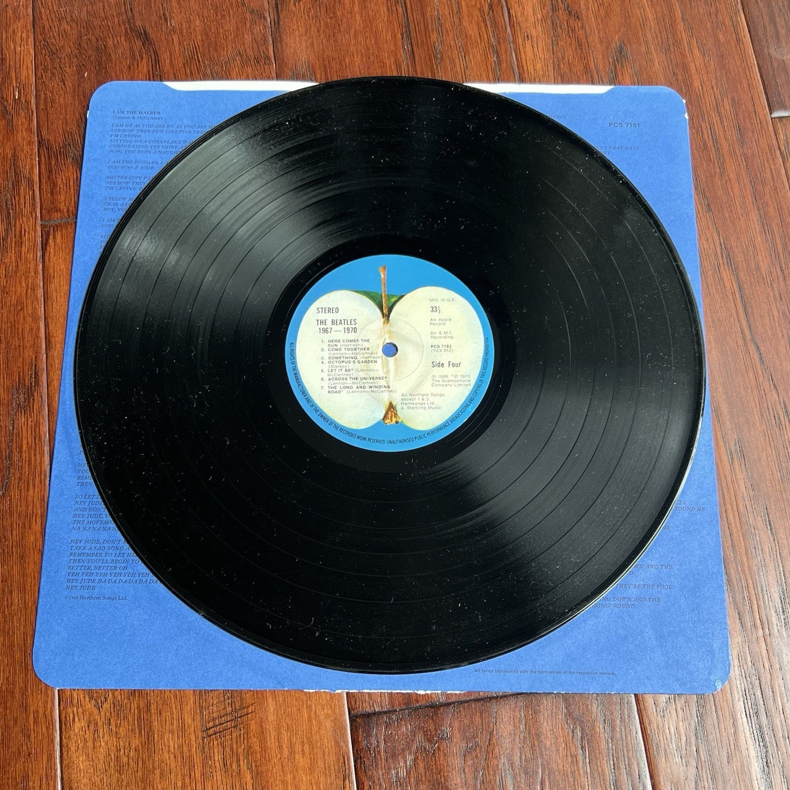 PAUL McCARTNEY & GEORGE MARTIN * PSA *  Autograph BEATLES 1967-1970 Album Signed