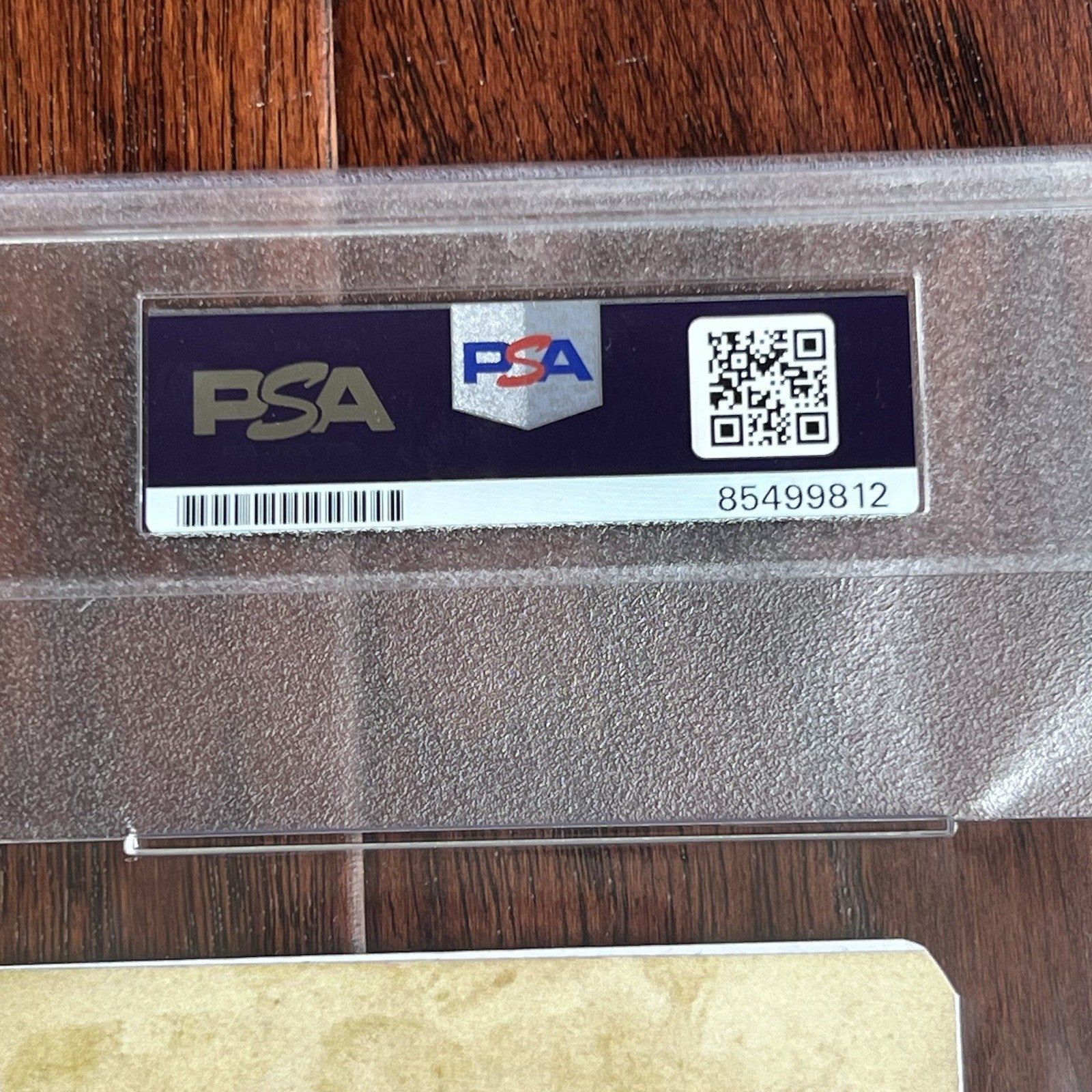 ANDREW JOHNSON * PSA * Autograph Cut Signature CDV Signed President Photograph