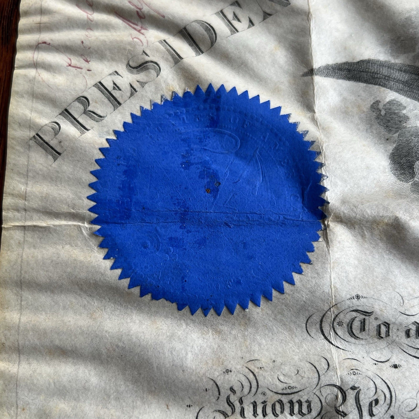 ANDREW JOHNSON & EDWIN STANTON  Stamped Signatures Military Appointment “Signed”