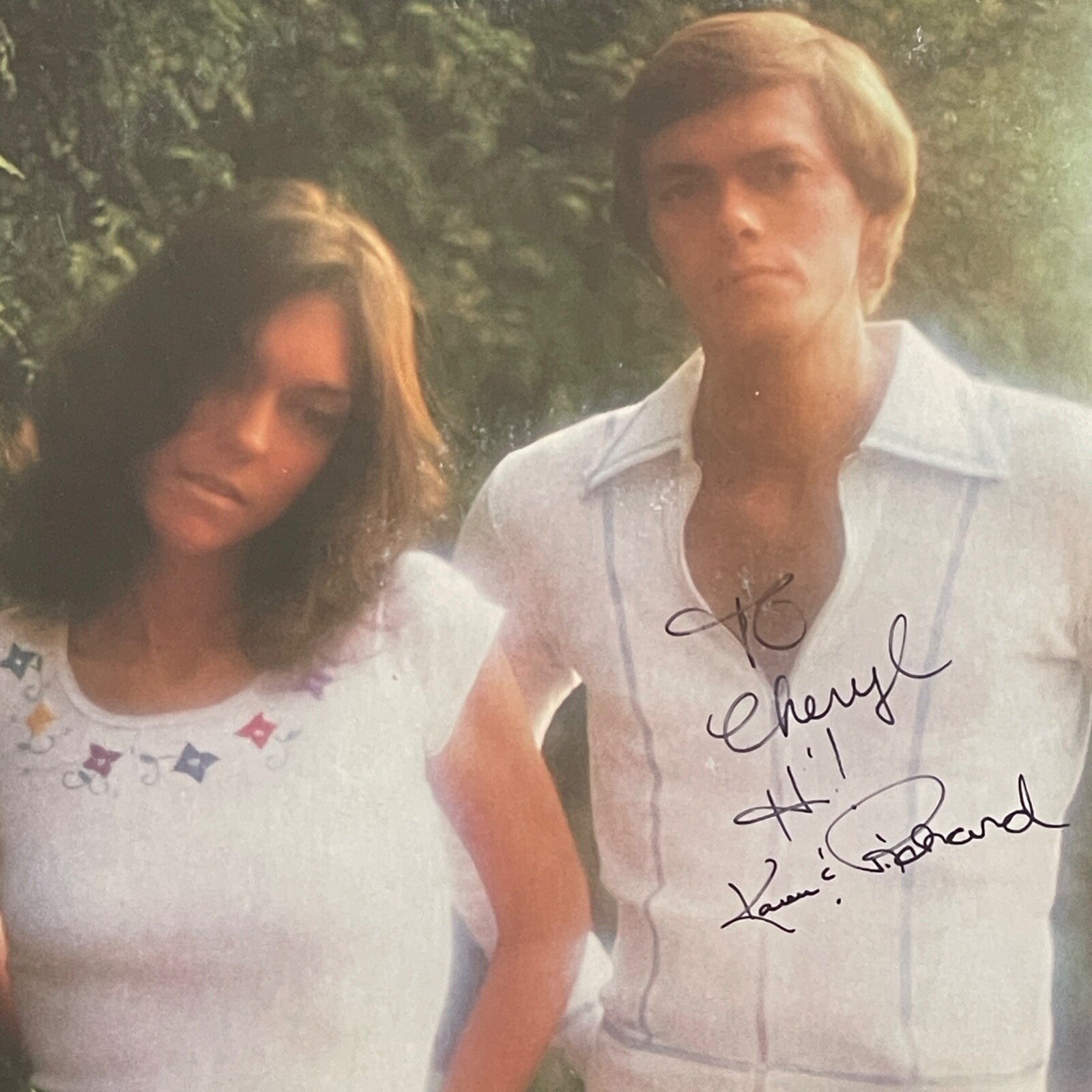 CARPENTERS * PSA/DNA * KAREN & RICHARD AUTOGRAPH "HORIZON" ALBUM SIGNED LP
