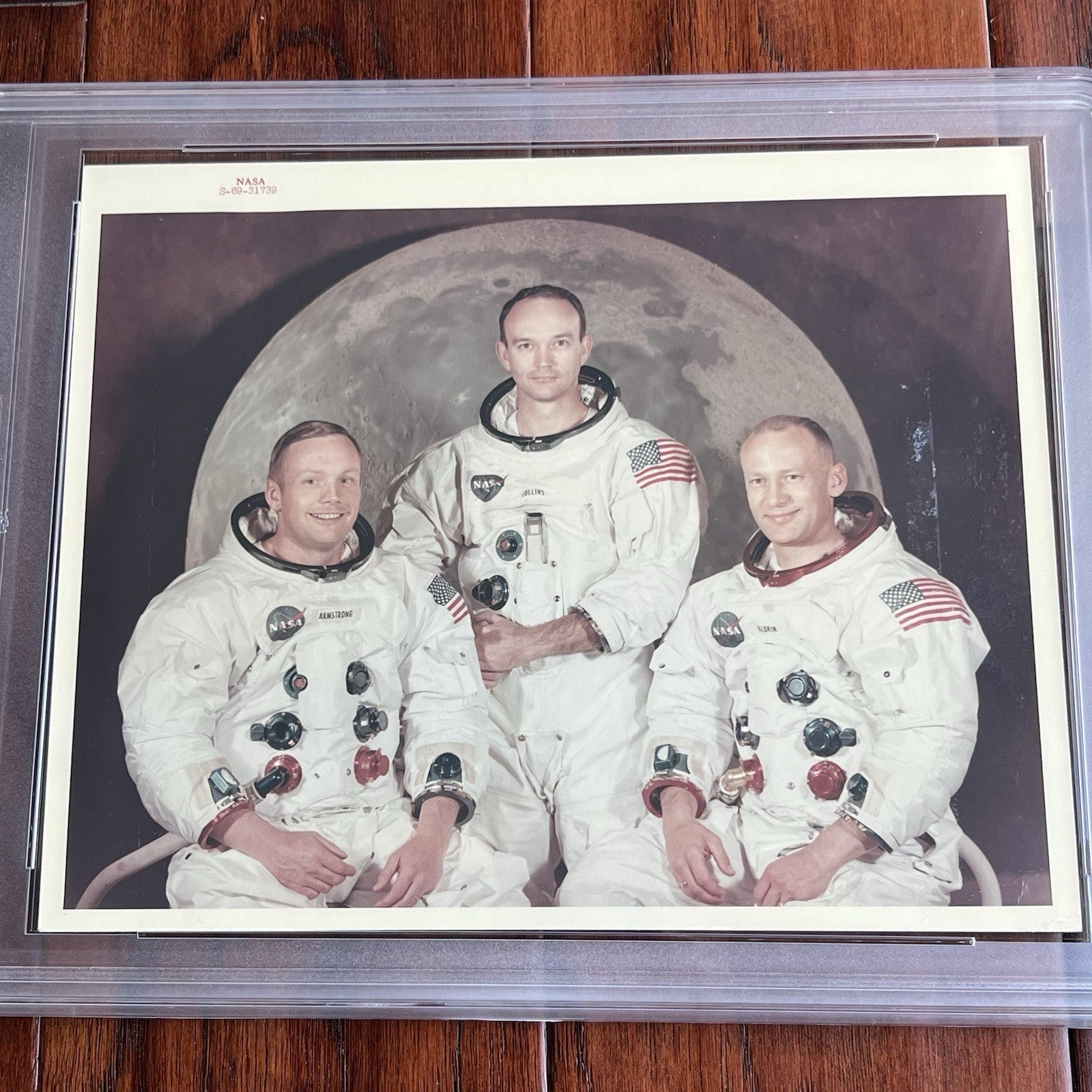 APOLLO 11 CREW * PSA TYPE 1 PHOTOGRAPH * NASA  1969 Neil Armstrong S6931739