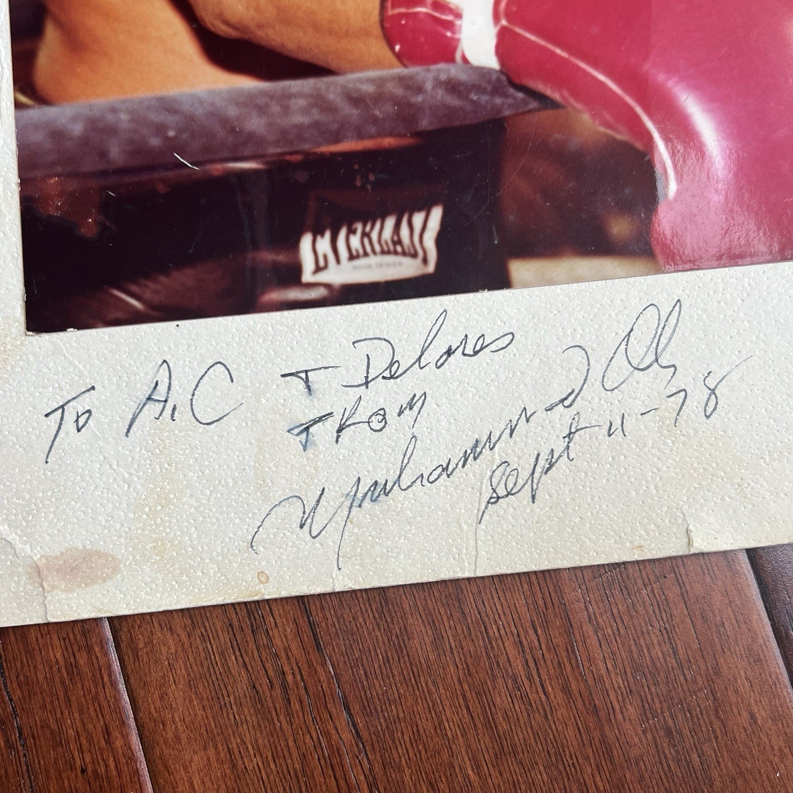 MUHAMMAD ALI * PSA/DNA * Autograph PHOTO Signed * Boxing