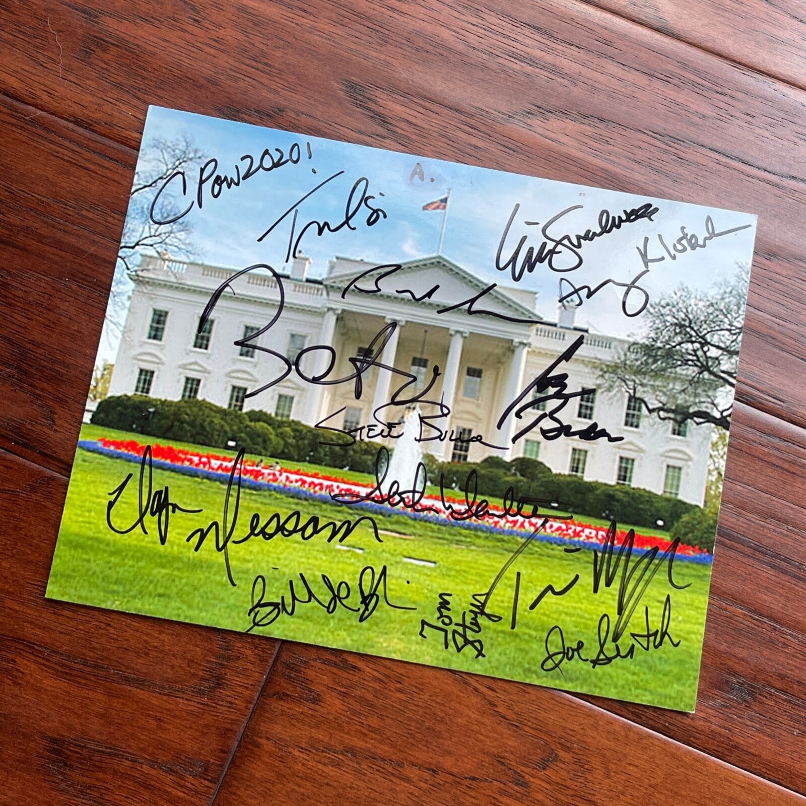 JOE BIDEN & KAMALA HARRIS * BAS * Autograph WHITE HOUSE Photo Signed * Buttigieg