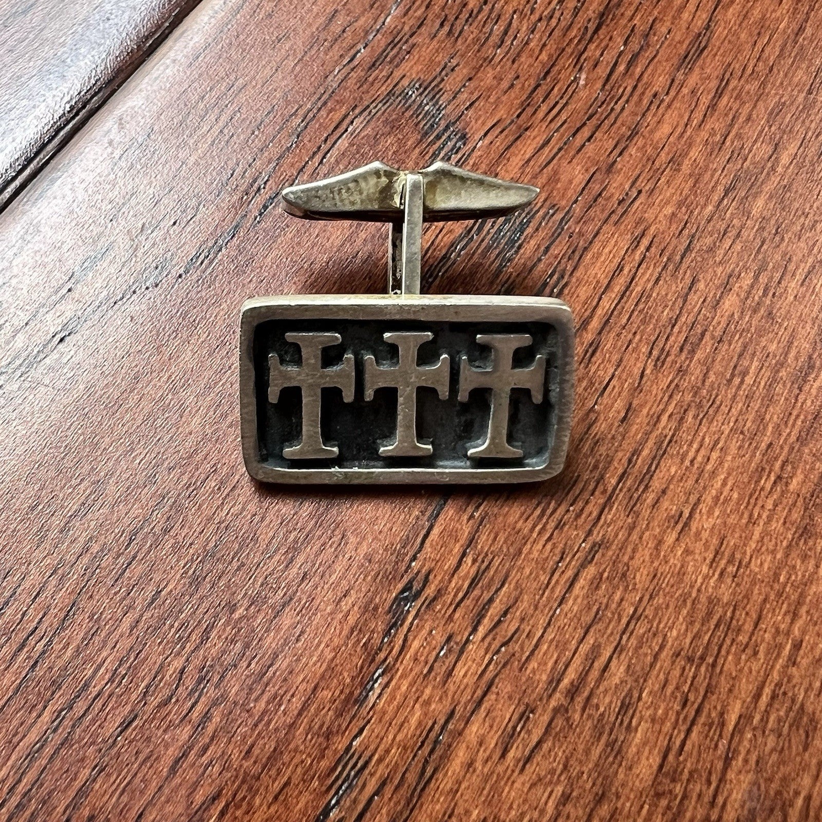 APOLLO 12 * LUNAR SURFACE FLOWN Cross Cufflinks * ALAN BEAN * MOON Autograph COA