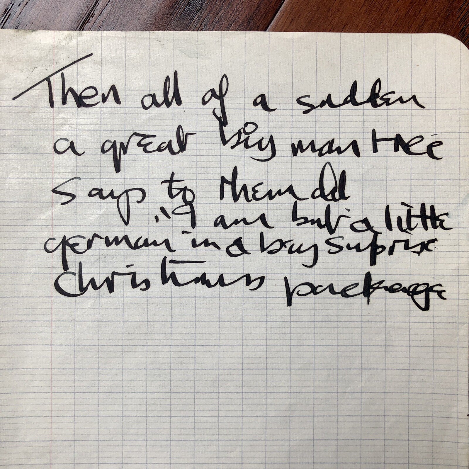 JOHN LENNON * JSA LOA * Handwritten Autograph Prose Poem Lyrics * Not Signed