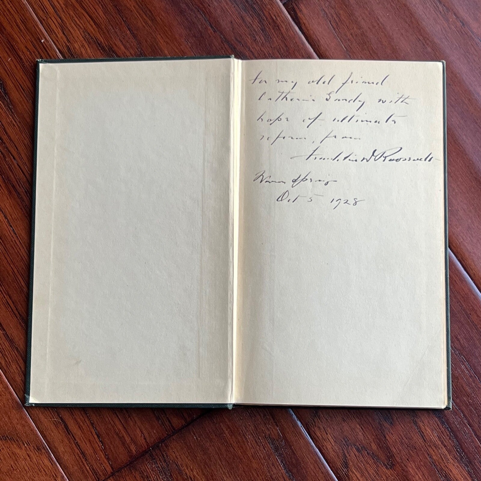 FRANKLIN D. ROOSEVELT * PSA * Autograph "Happy Warrior" Convention Speech Signed