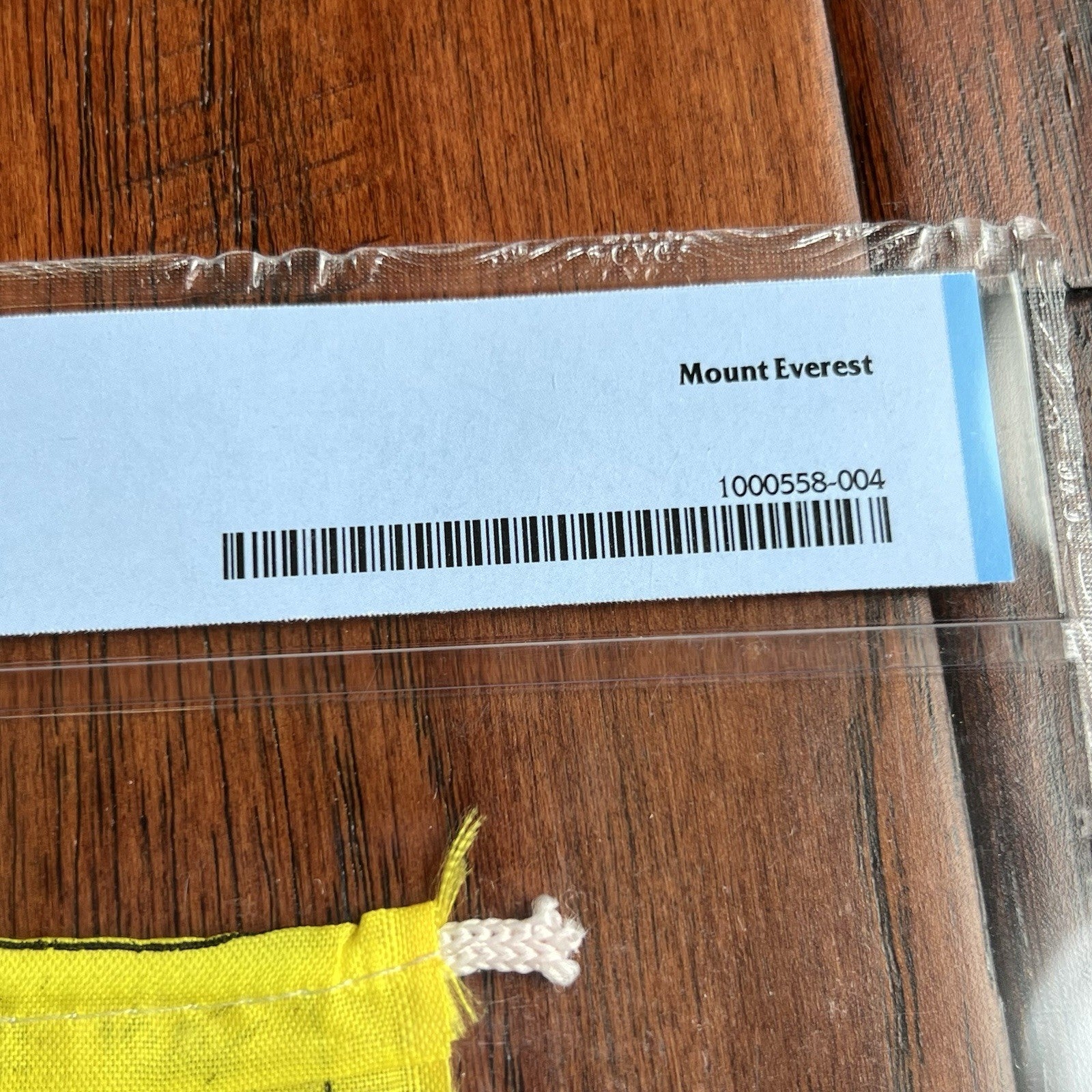 MOUNT EVEREST * CAG * GENUINE PRAYER FLAG ARTIFACT CARRIED TO SUMMIT 29029 FT