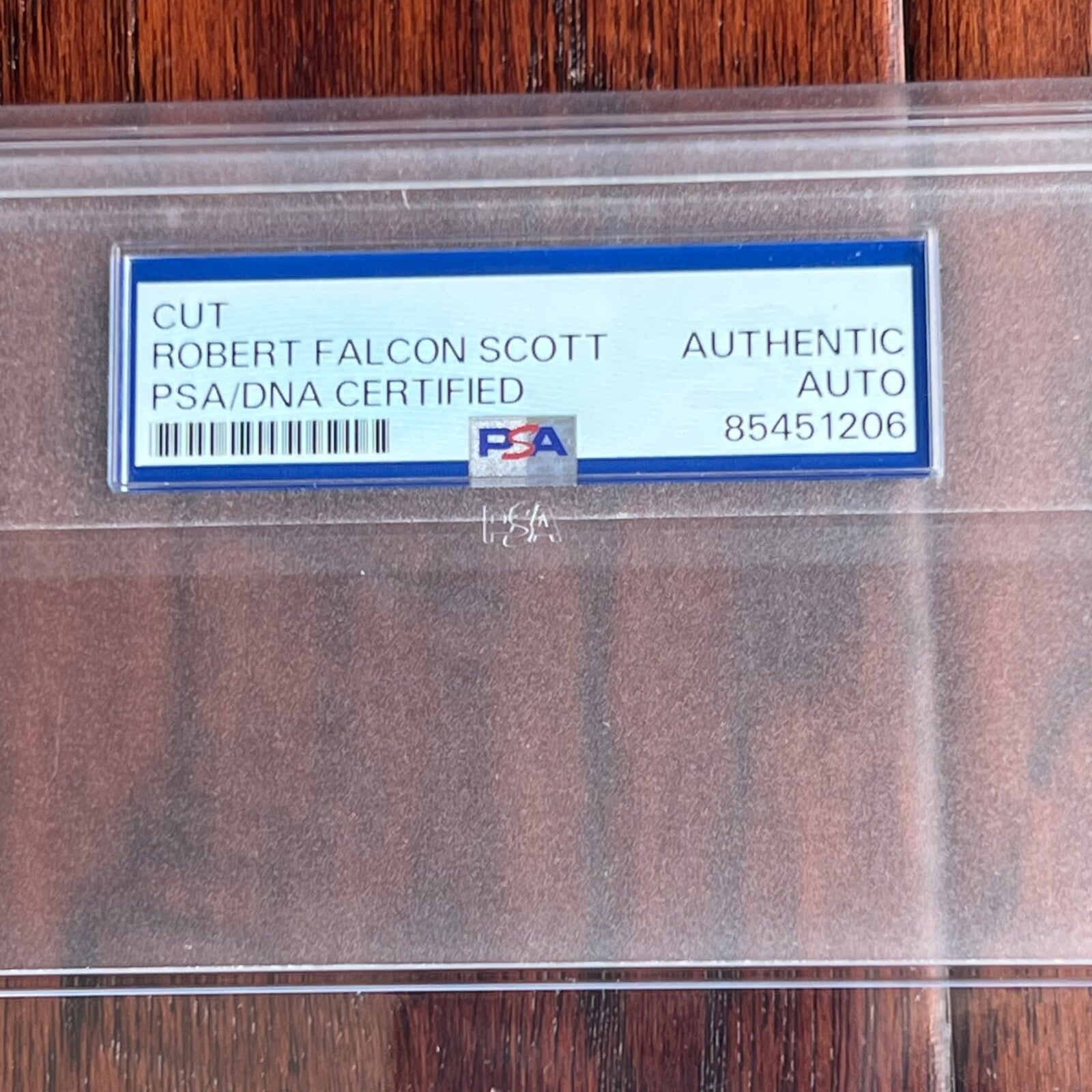 ROBERT FALCON SCOTT * PSA * Lost POLAR EXPLORER Autograph Signed * Vanished RIP