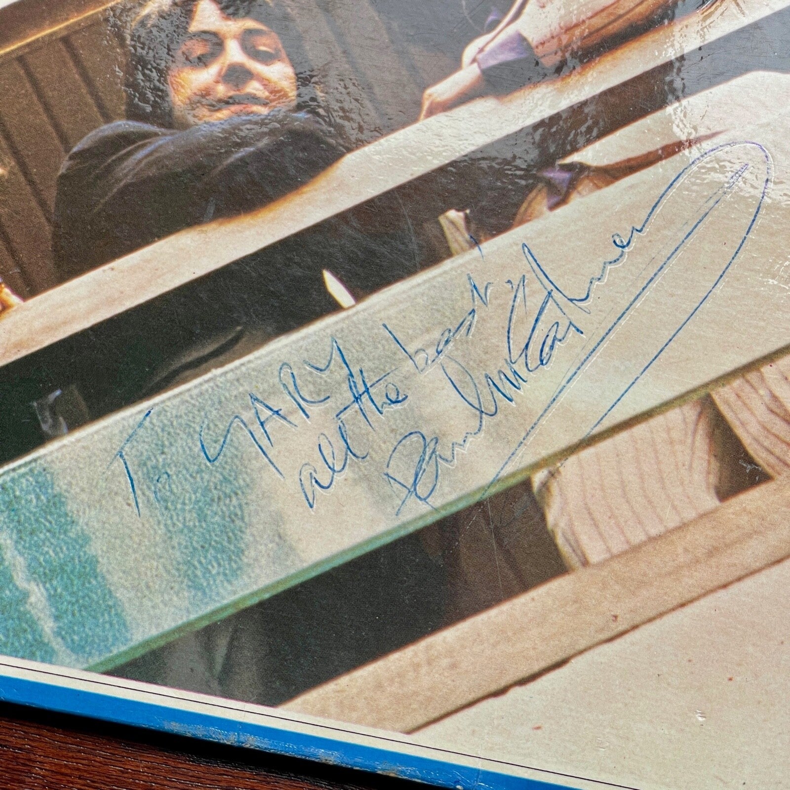 PAUL McCARTNEY * PSA *  Autograph BEATLES 1967-1970 LP Blue Vinyl Album SIGNED