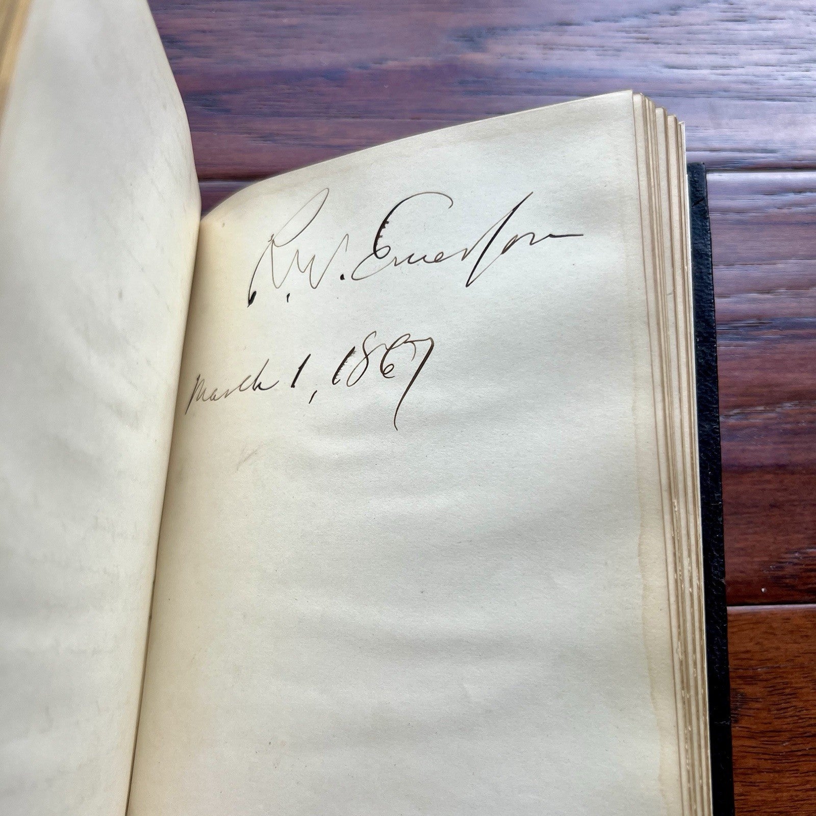 ABRAHAM LINCOLN * PSA * His PERSONAL AUTOGRAPH ALBUM Signed * EMANCIPATION Day