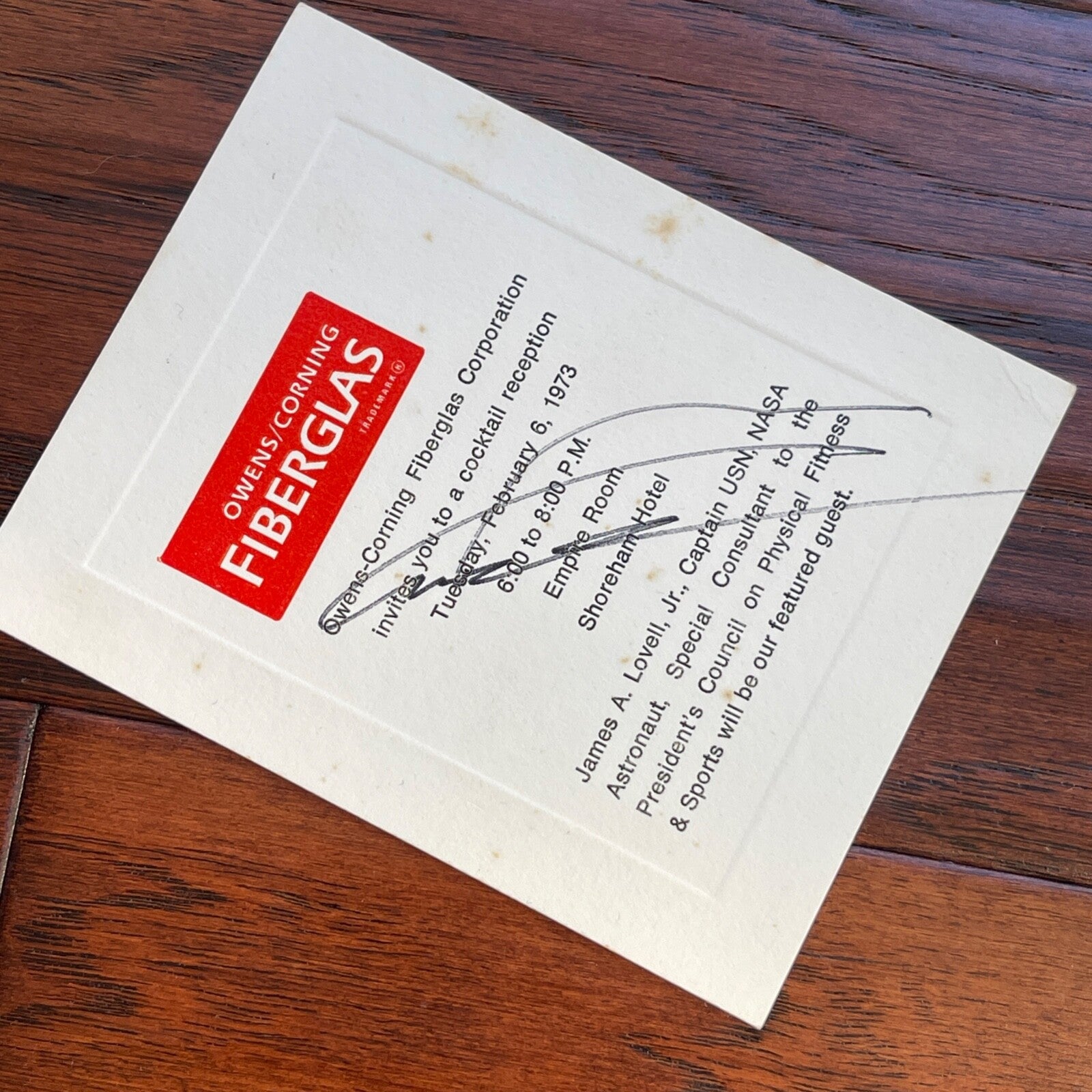 WILLIAM BILL ANDERS * PSA/DNA * Autograph Card APOLLO 8 *  EARTHRISE Signed