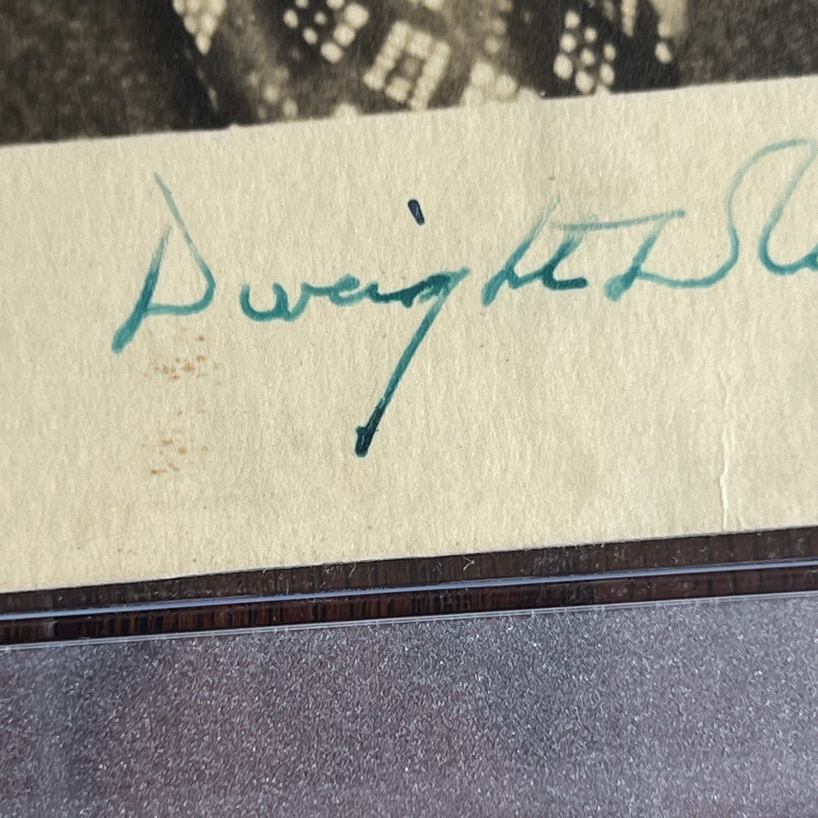 DWIGHT D. EISENHOWER * PSA * Autograph INAUGURAL Photo SIGNED * Full Signature