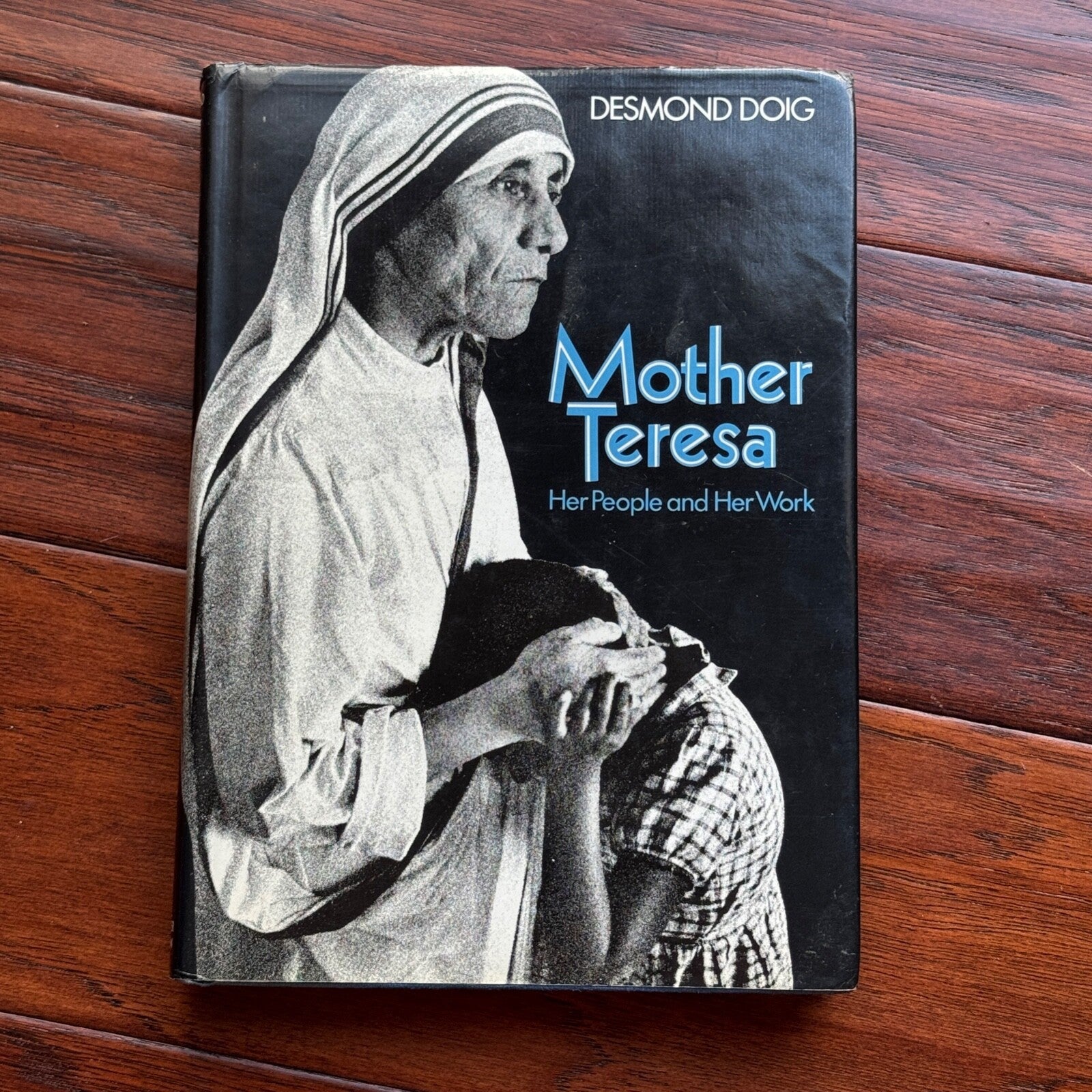 MOTHER TERESA * JSA *  1st Ed. Book Autograph BIOGRAPHY Signed * Catholic Saint