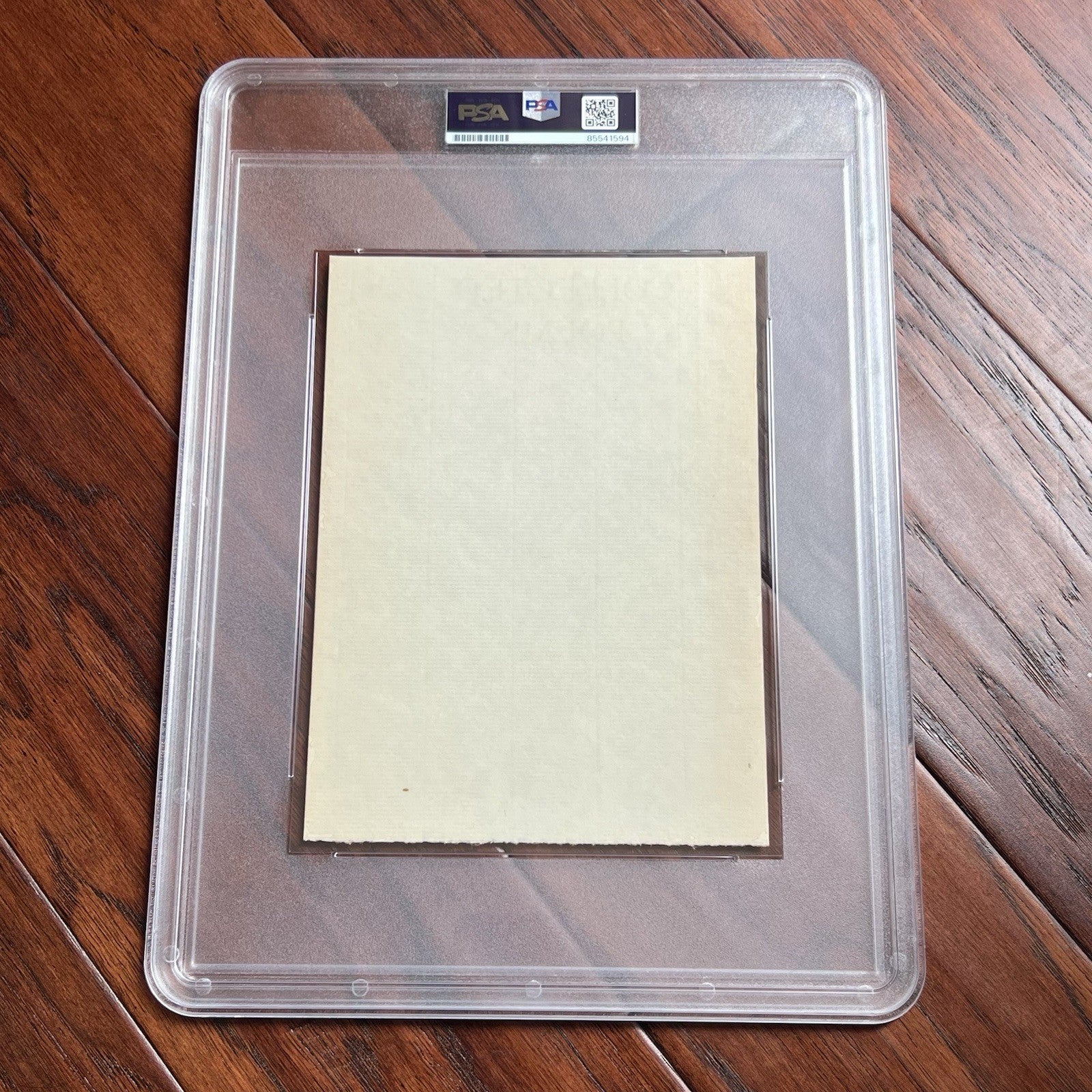 ROBERT FROST * PSA * Autograph "ROAD NOT TAKEN" Signed Souvenir Printed POEM