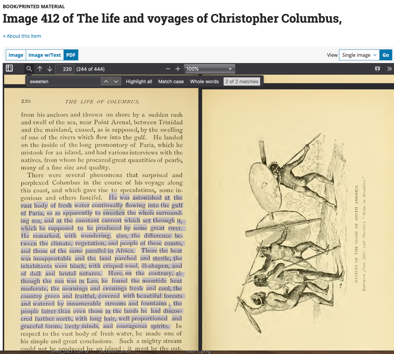WASHINGTON IRVING * Manuscript Autograph Draft For COLUMBUS Bio Book Not Signed