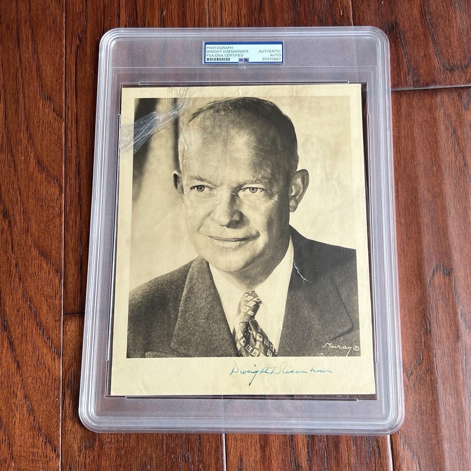 DWIGHT D. EISENHOWER * PSA * Autograph INAUGURAL Photo SIGNED * Full Signature