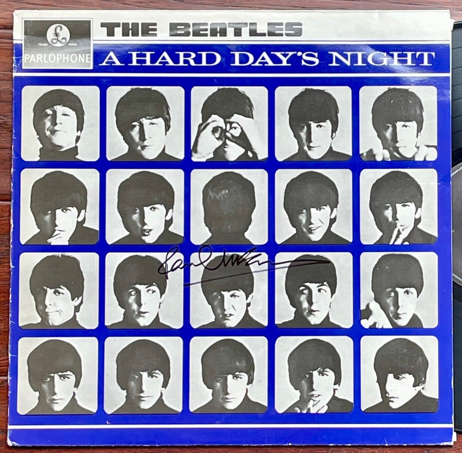 PAUL McCARTNEY * JSA * Autograph HARD DAY'S NIGHT LP Album Signed * CAIAZZO
