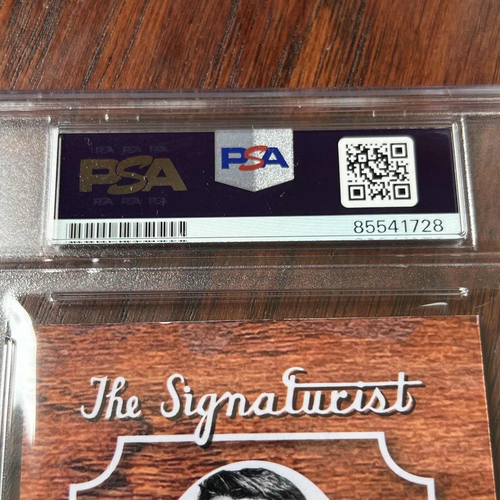 THOMAS EDISON * PSA/DNA * Autograph Cut Signature CUSTOM CARD Signed