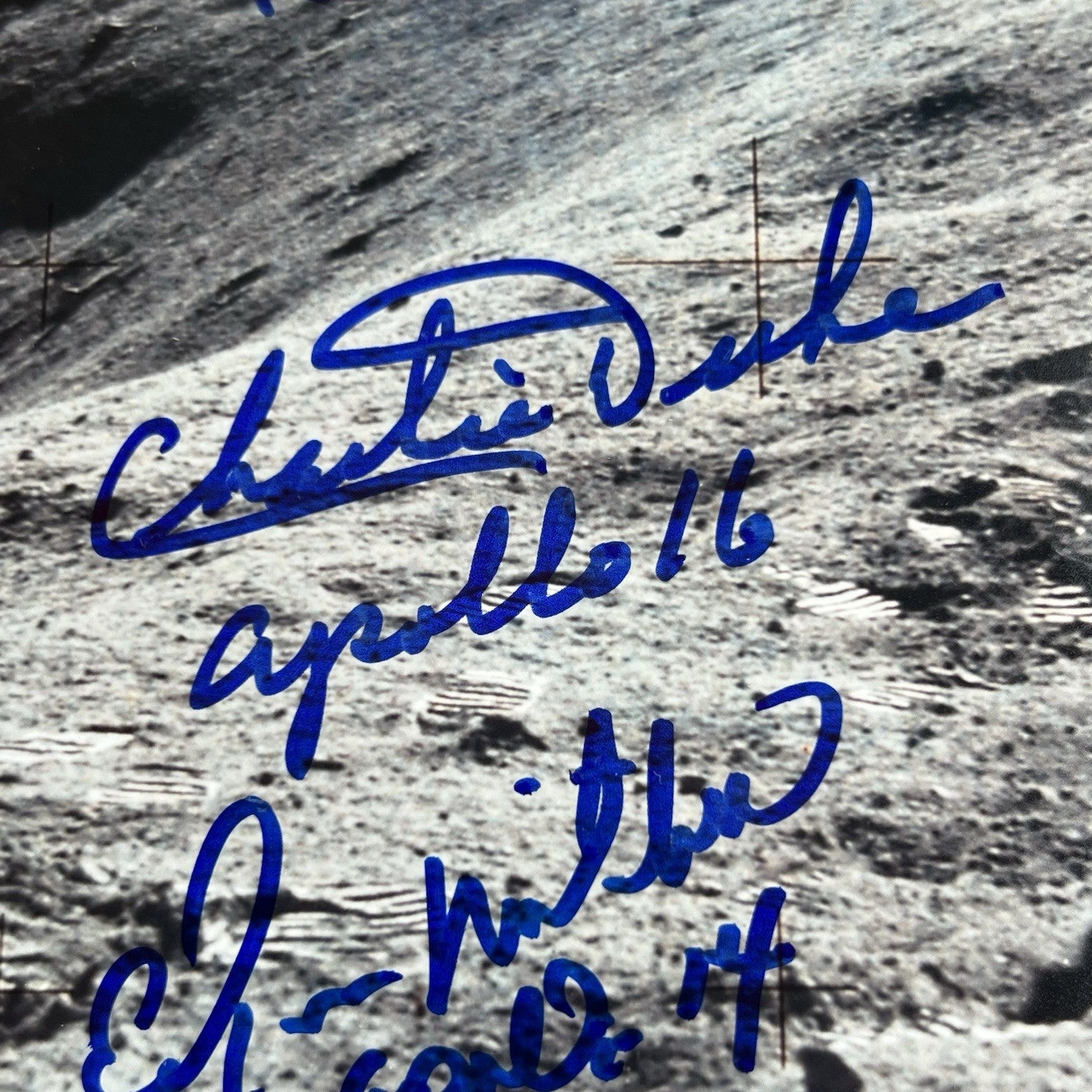 MOONWALKERS * JSA * Apollo Astronauts Signed Autograph Alan Bean Edgar Mitchell