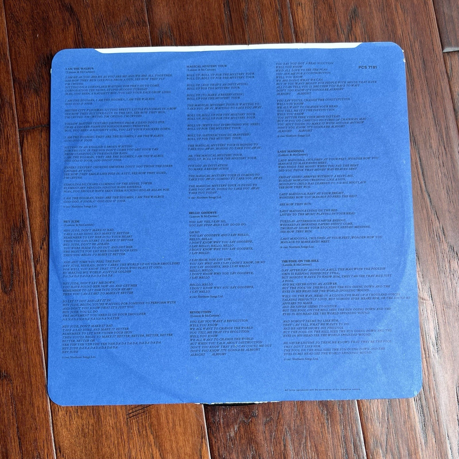 PAUL McCARTNEY & GEORGE MARTIN * PSA *  Autograph BEATLES 1967-1970 Album Signed