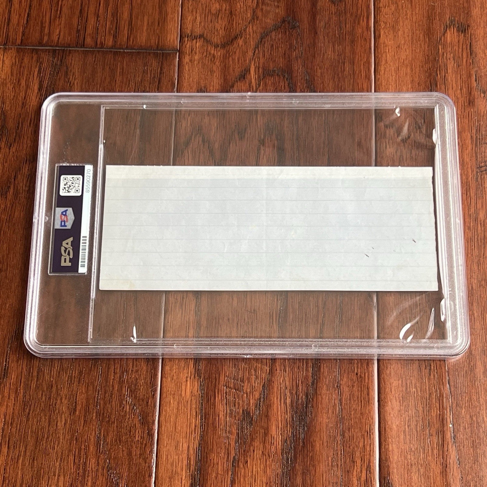 ABRAHAM LINCOLN * PSA * Handwritten LEGAL CASE Cut from an Autograph Doc Signed