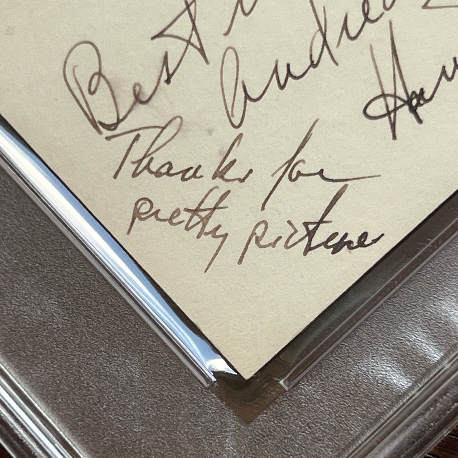 HARRY TRUMAN * PSA * Autograph White House Card AS PRESIDENT Signed Slabbed