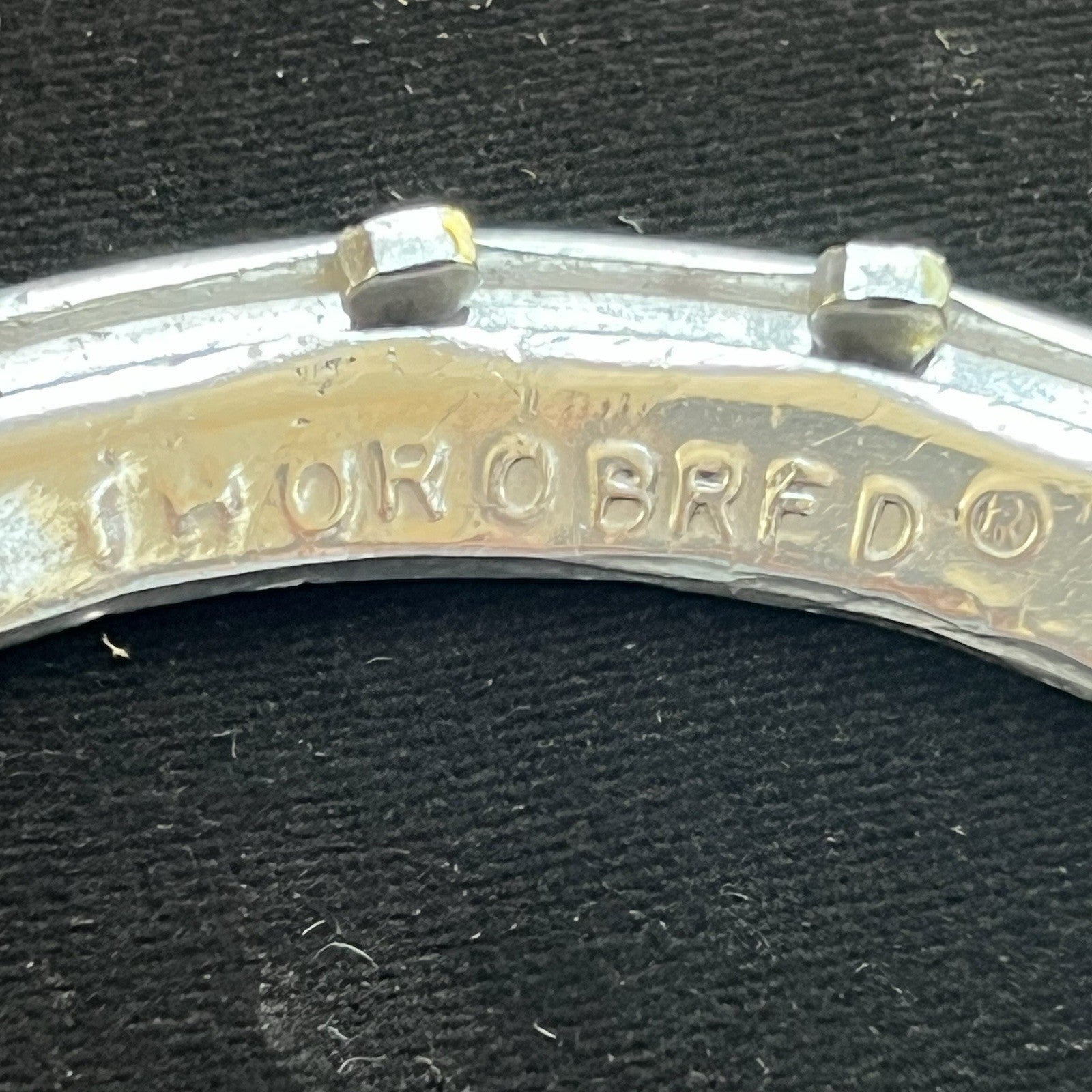 SECRETARIAT * Owned & Worn HORSESHOE Champion Thoroughbred * CLAIBORNE FARM COA