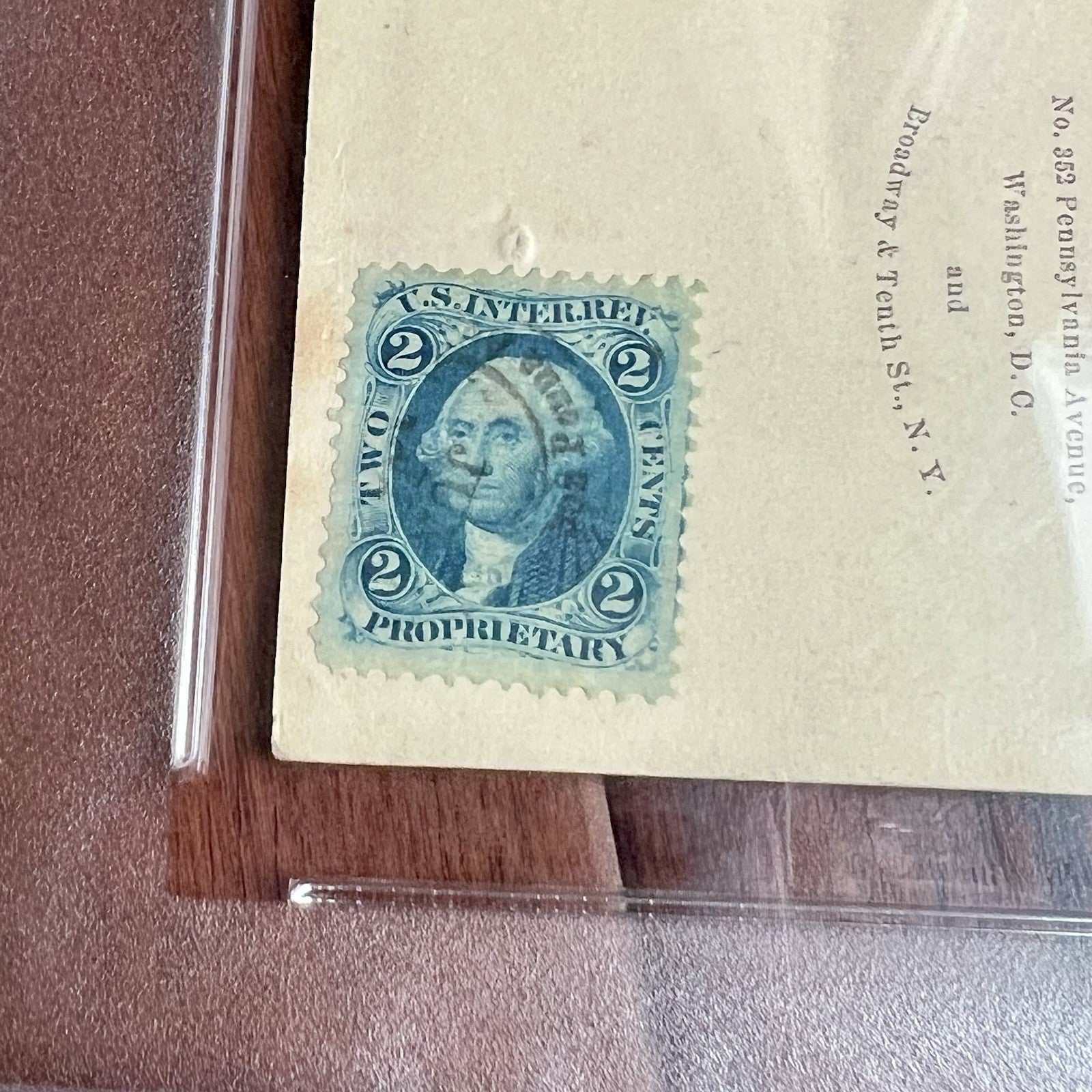 WILLIAM H SEWARD * PSA * Signed CDV Autograph Photograph Abraham Lincoln Cabinet