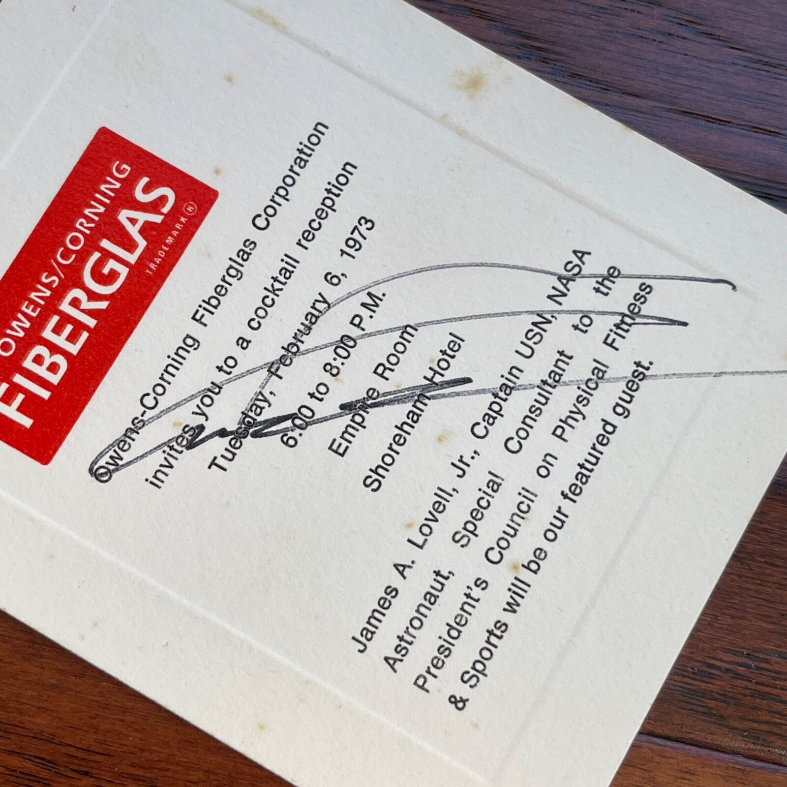 WILLIAM BILL ANDERS * PSA/DNA * Autograph Card APOLLO 8 *  EARTHRISE Signed