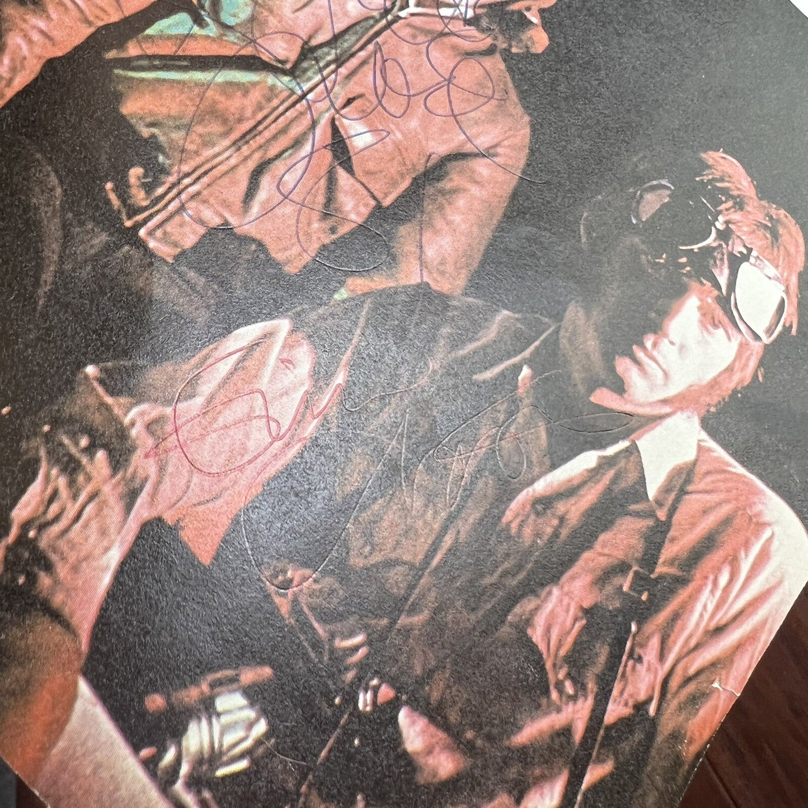 CREAM * PSA/DNA * Eric Clapton Jack Bruce Autograph Signed Album Print Fresh