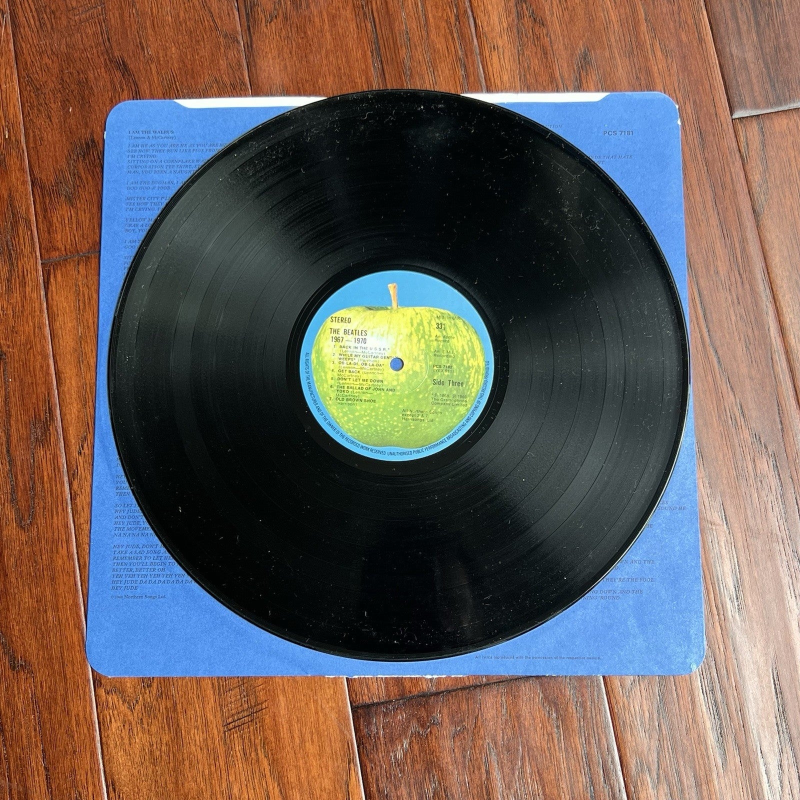 PAUL McCARTNEY & GEORGE MARTIN * PSA *  Autograph BEATLES 1967-1970 Album Signed