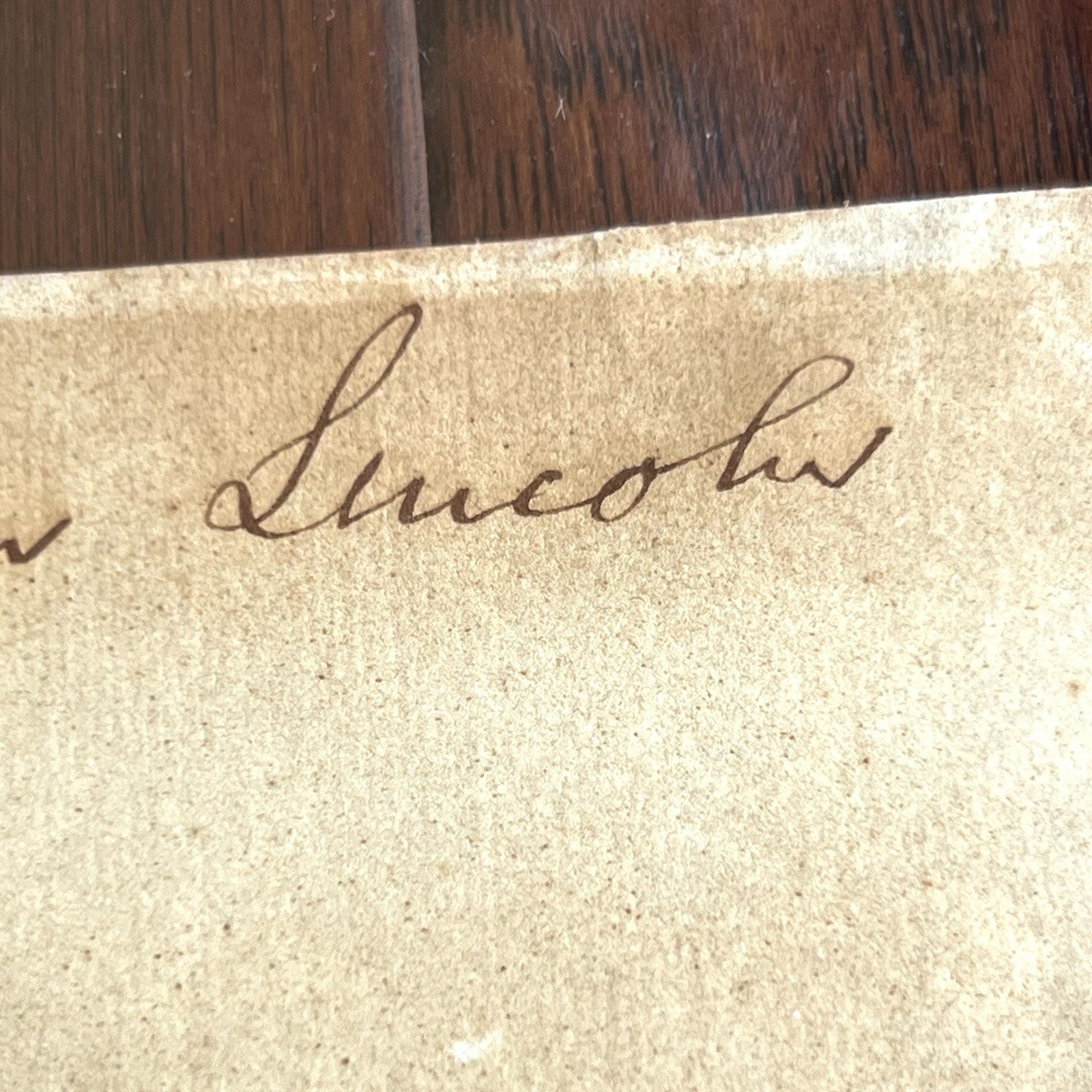 ABRAHAM LINCOLN * PSA * Autograph Full Signature Signed Before Gettysburg Speech