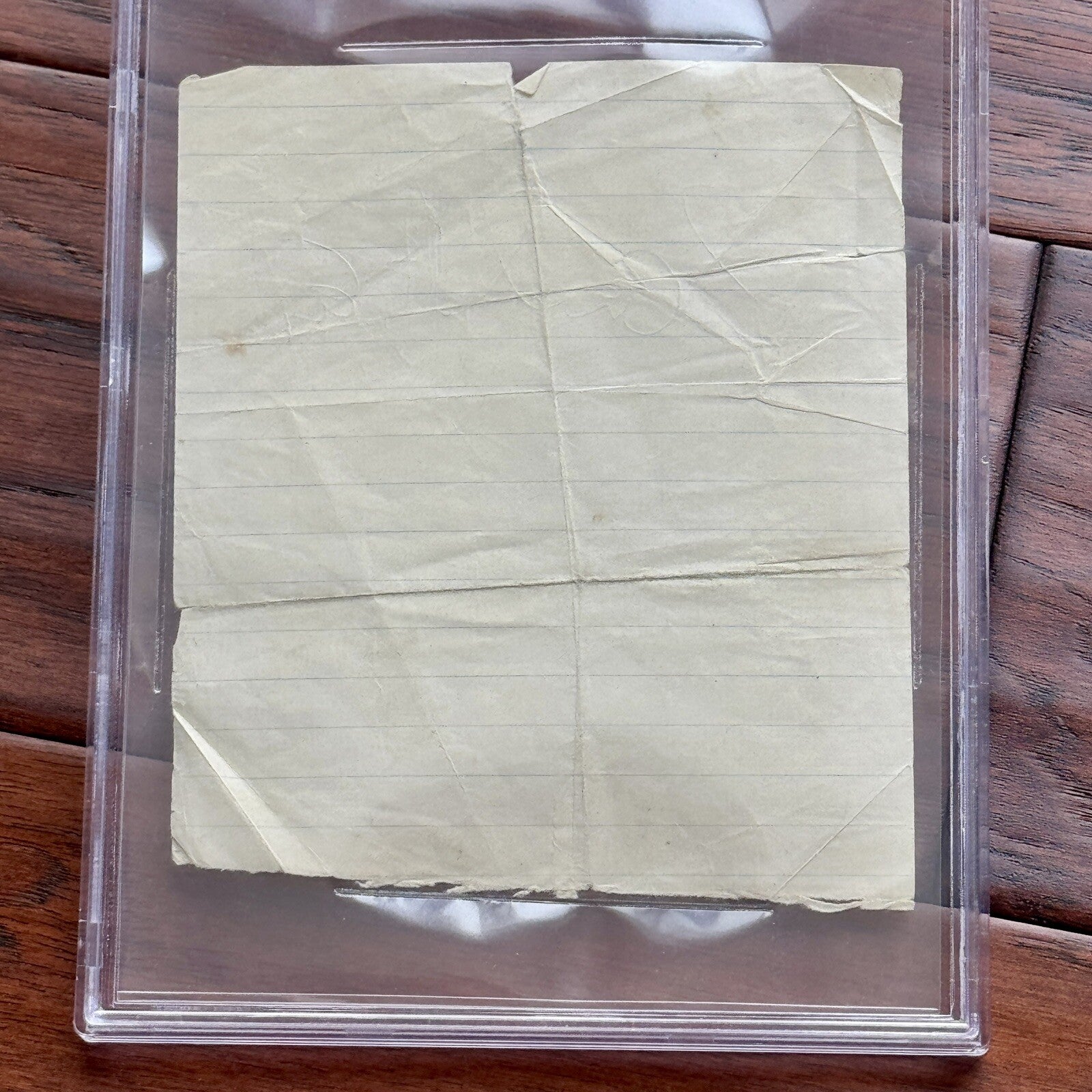 PAUL MCCARTNEY & RINGO STARR * Beckett Bas * PROOF Signed Cut Autograph Beatles