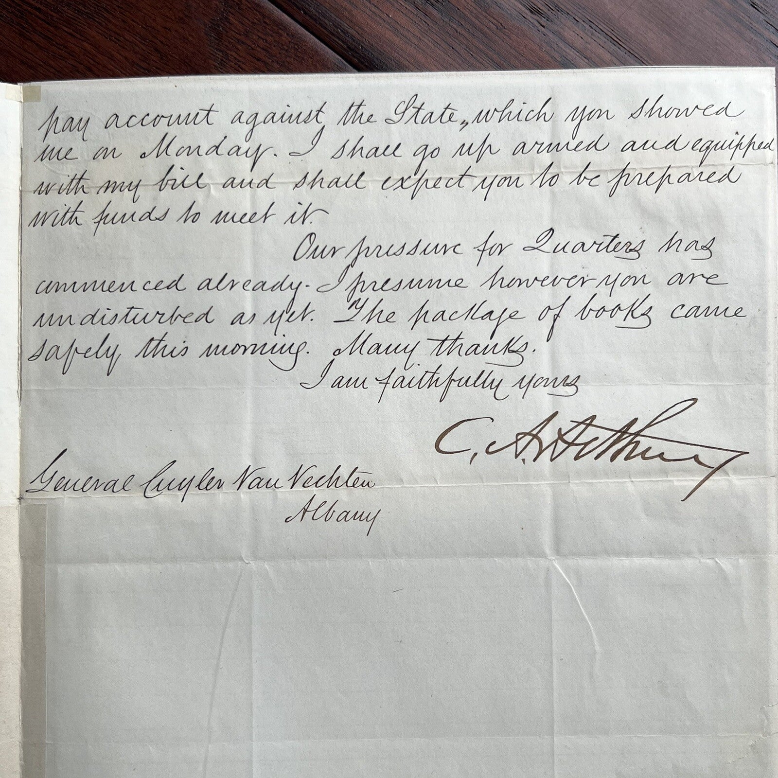 CHESTER ARTHUR * PSA/DNA * Autograph Civil War Report Raising 25k Troops Signed