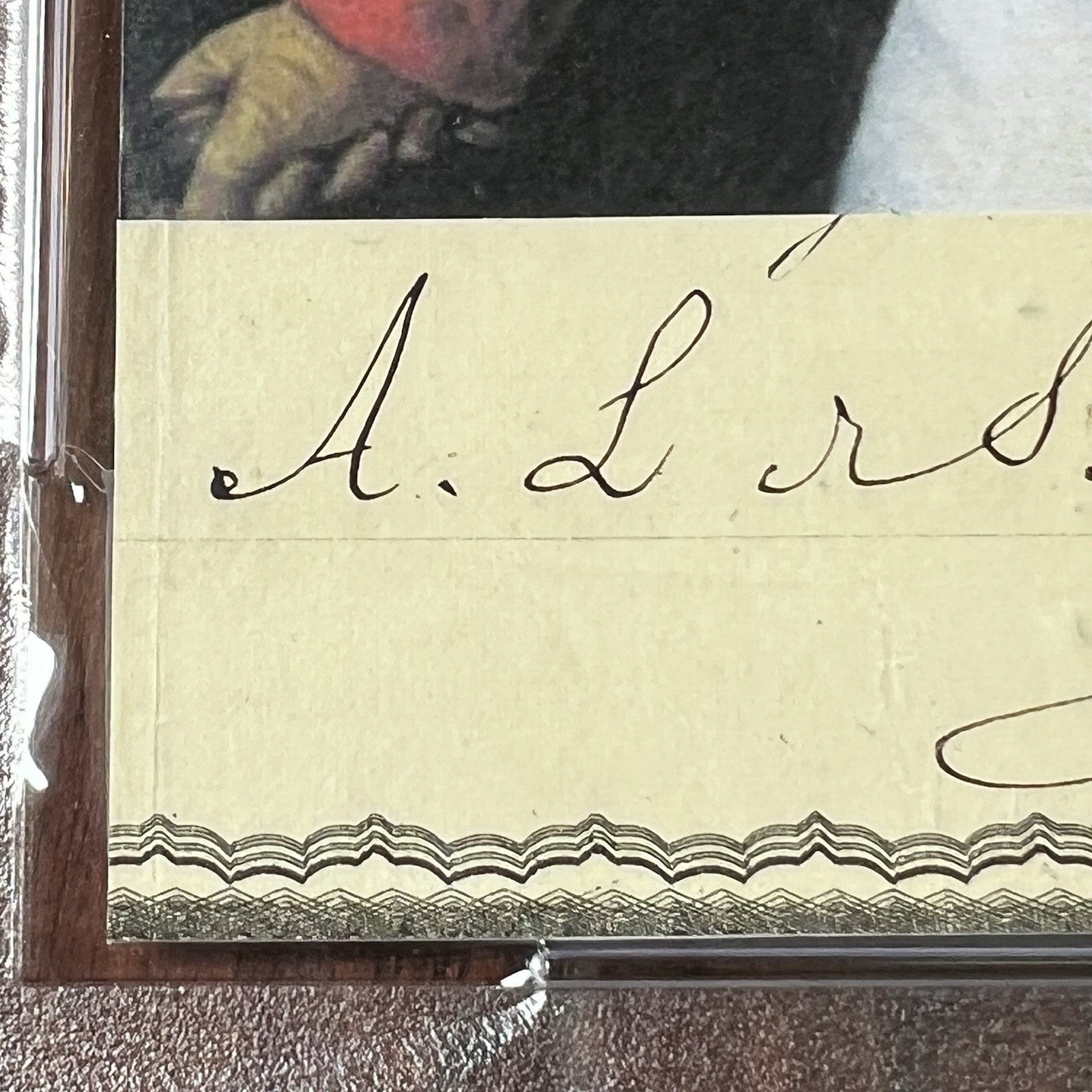 ANTONIO LOPEZ DE SANTA ANNA * PSA * Autograph Cut Signature ALAMO Signed
