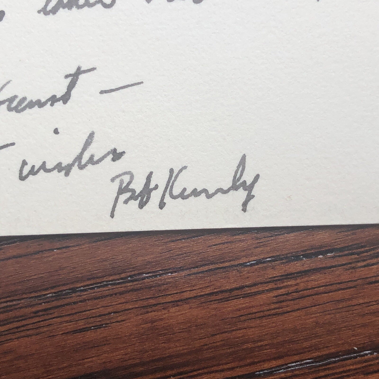 ROBERT F. KENNEDY * JSA * Handwritten Letter Signed As Attorney General Re: JFK