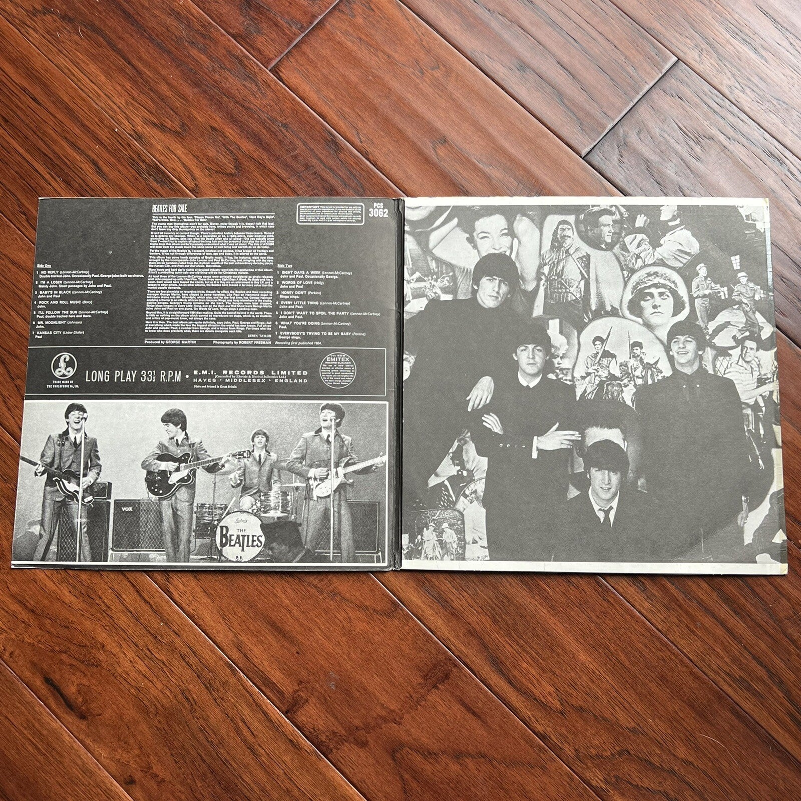 PAUL McCARTNEY * Beckett Autograph BEATLES FOR SALE LP Album Signed * Perry Cox