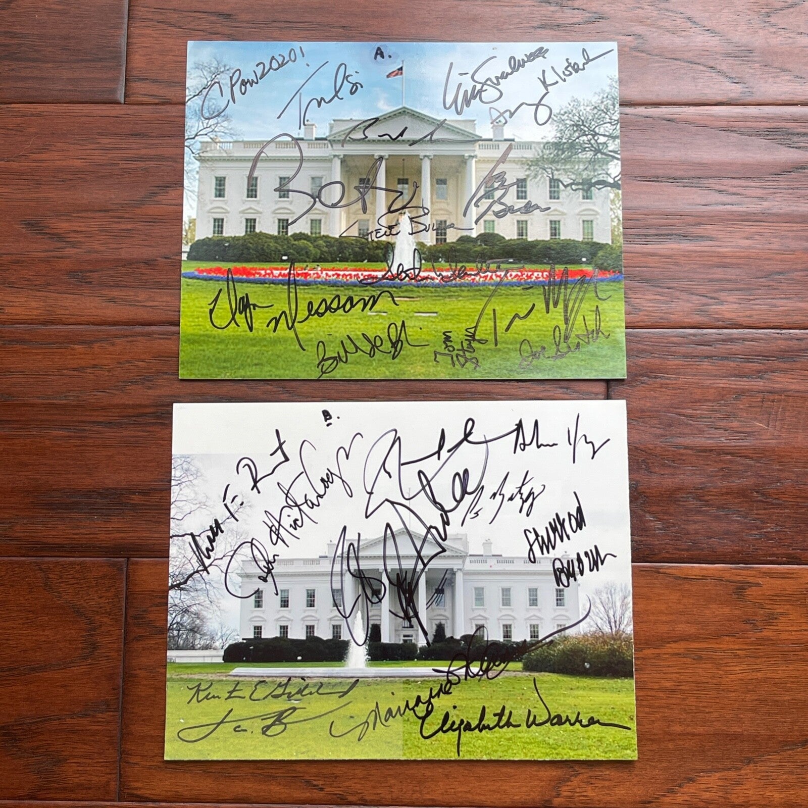 JOE BIDEN & KAMALA HARRIS * BAS * Autograph WHITE HOUSE Photo Signed * Buttigieg
