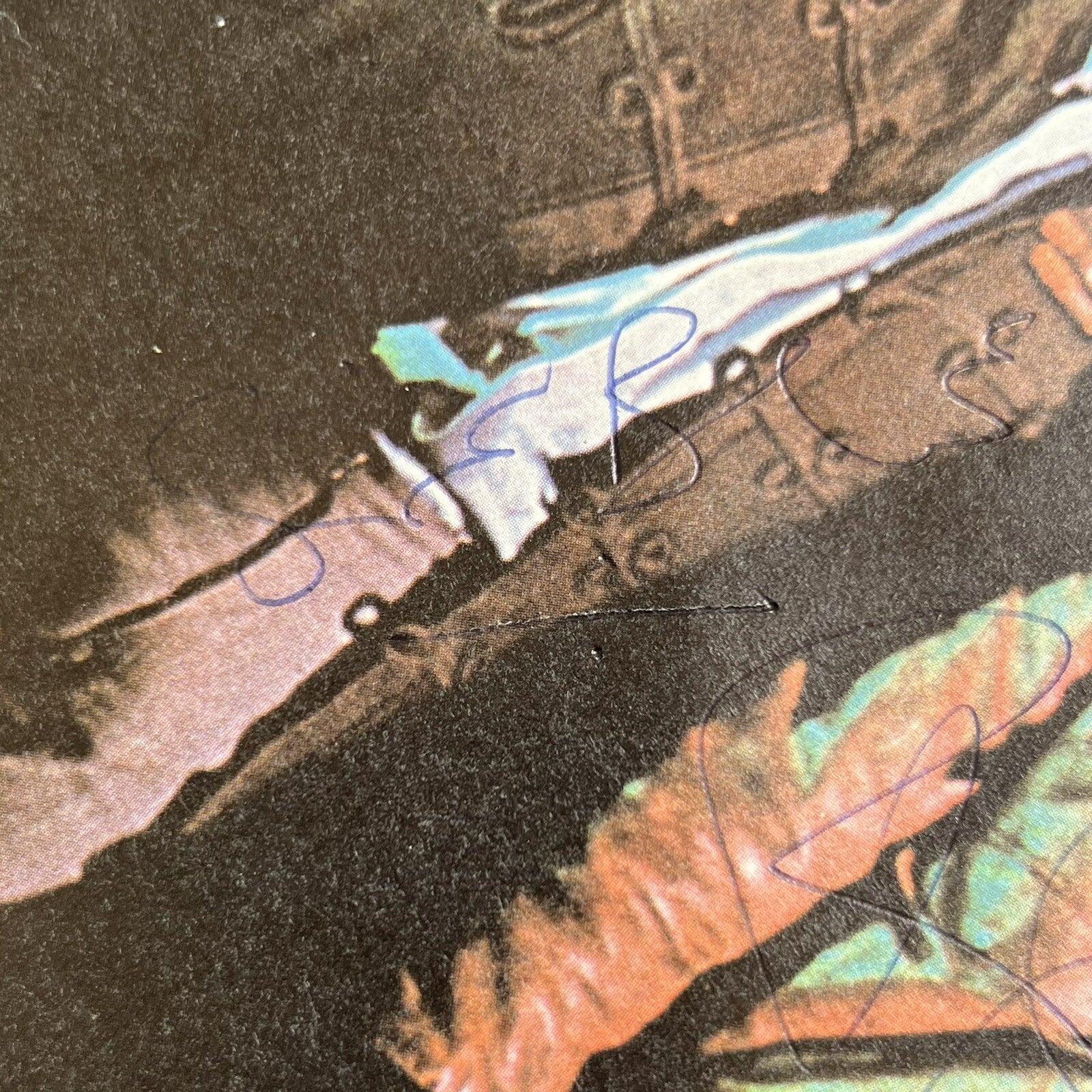 CREAM * PSA/DNA * Eric Clapton Jack Bruce Autograph Signed Album Print Fresh