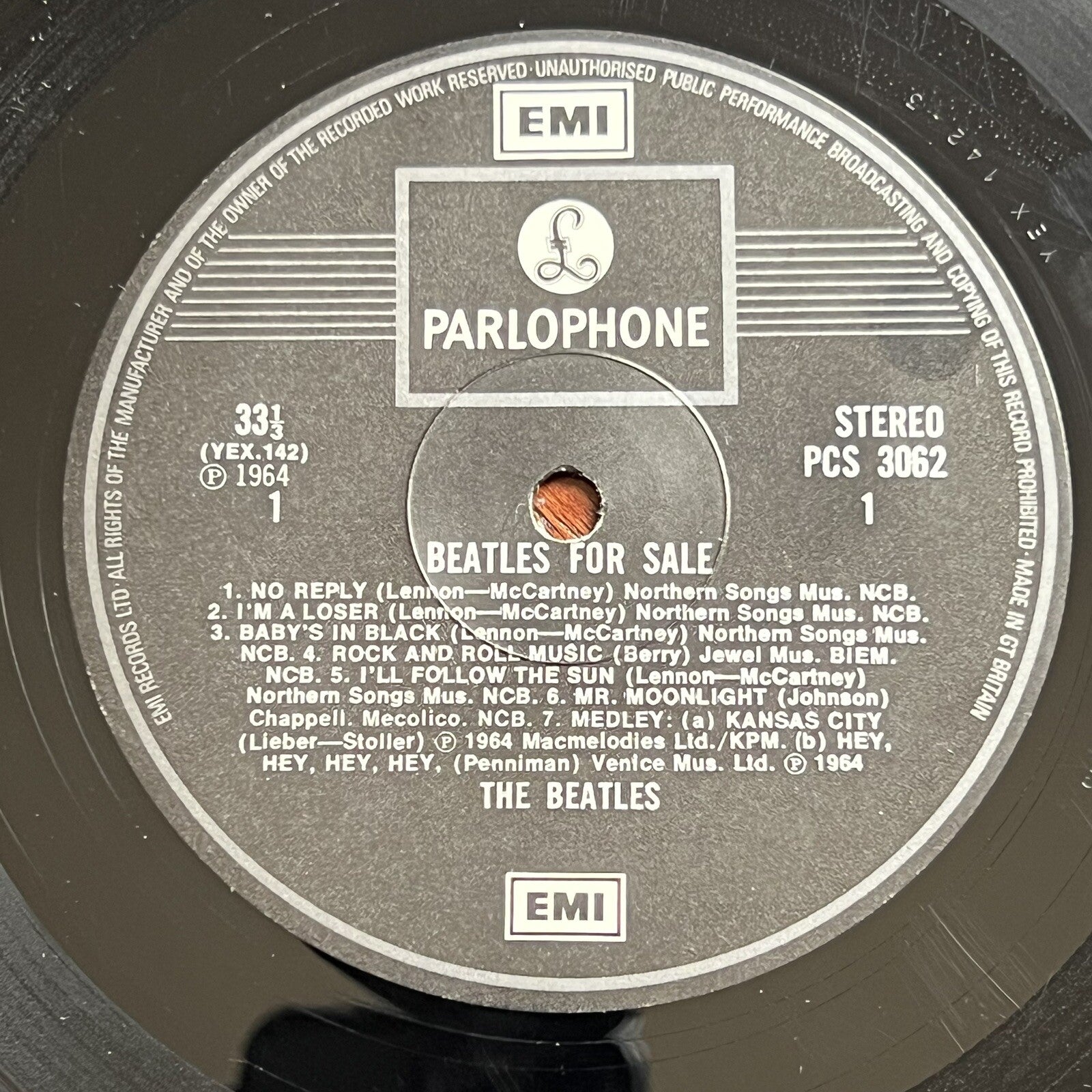 PAUL McCARTNEY * Beckett Autograph BEATLES FOR SALE LP Album Signed * Perry Cox