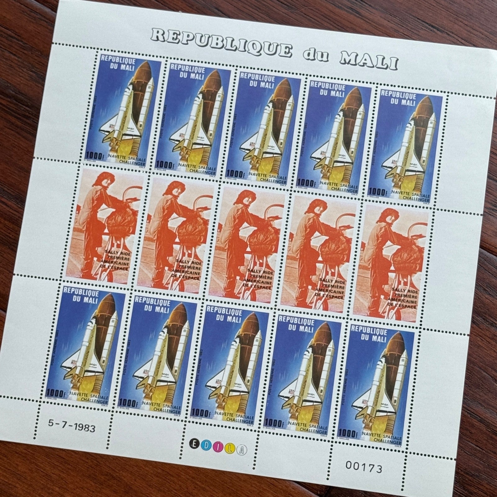 SALLY RIDE * Ride Estate COA * Her Owned Space Stamps EX: Smithsonian